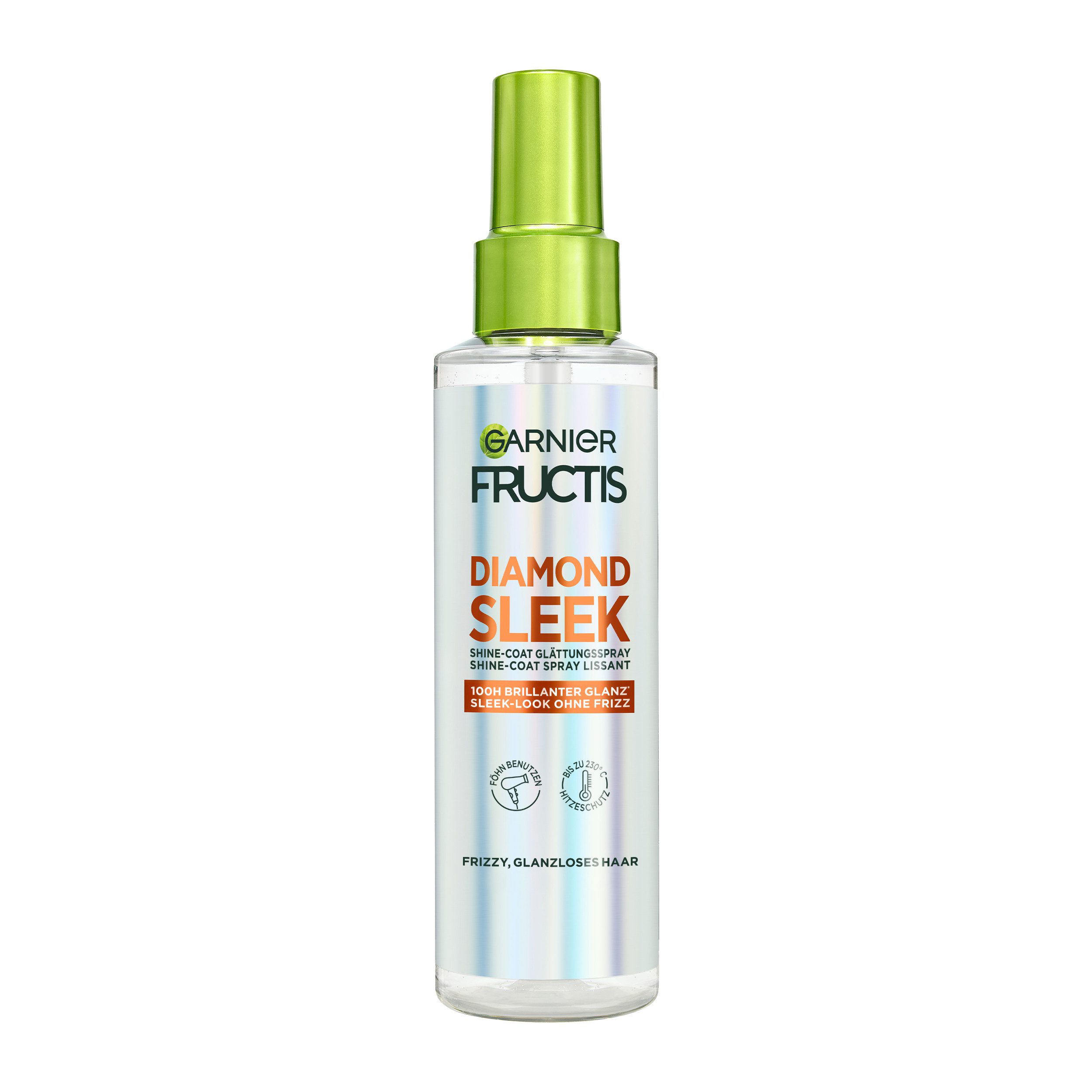 GARNIER Haarpflege-Spray Garnier Fructis Diamond Sleek Shine-Coat Glättungsspray