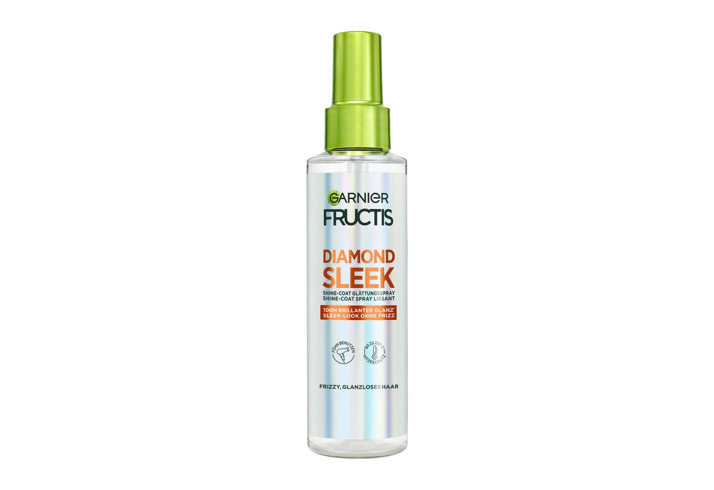 GARNIER Haarpflege-Spray FRUCTIS DIAMOND SLEEK SHINE-COAT GLÄTTUNGSSPRAY, für glattes Haar, mit Diamond Sleek Shine-Coat Formel, nicht fettend