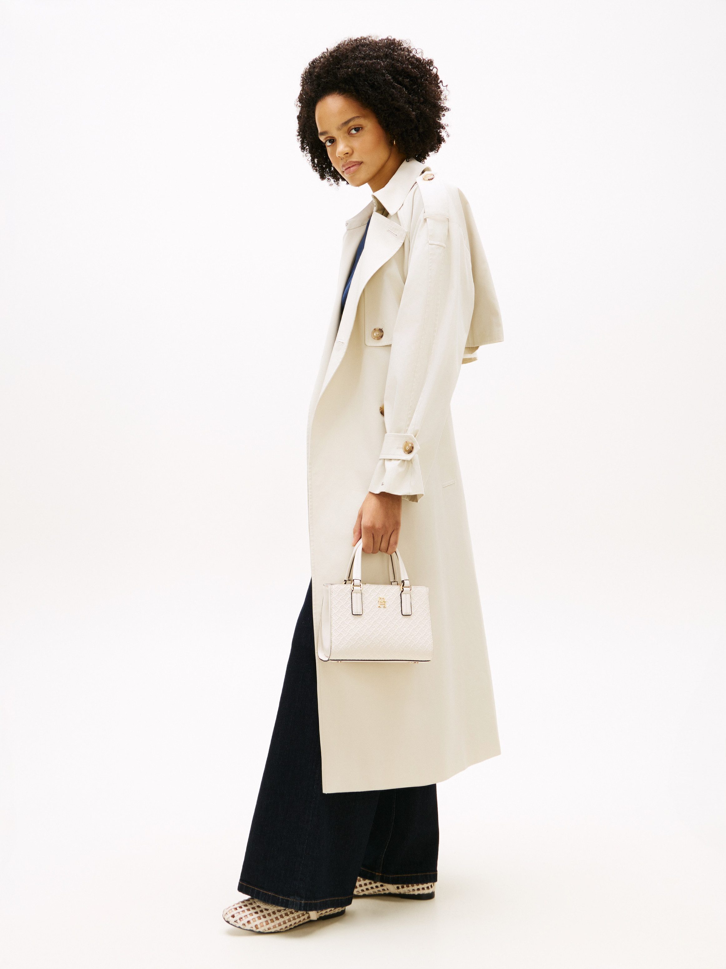 Tommy Hilfiger Tragetasche TH DAILY MINI TOTE MONO, Damen Handtasche, Umhän günstig online kaufen
