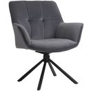 Guido Maria Kretschmer Home&Living Drehstuhl Lika, TOPSELLER!, OTTOs Choice, 2er Set, 360 Grad Drehfunktion, Samtpolsterung