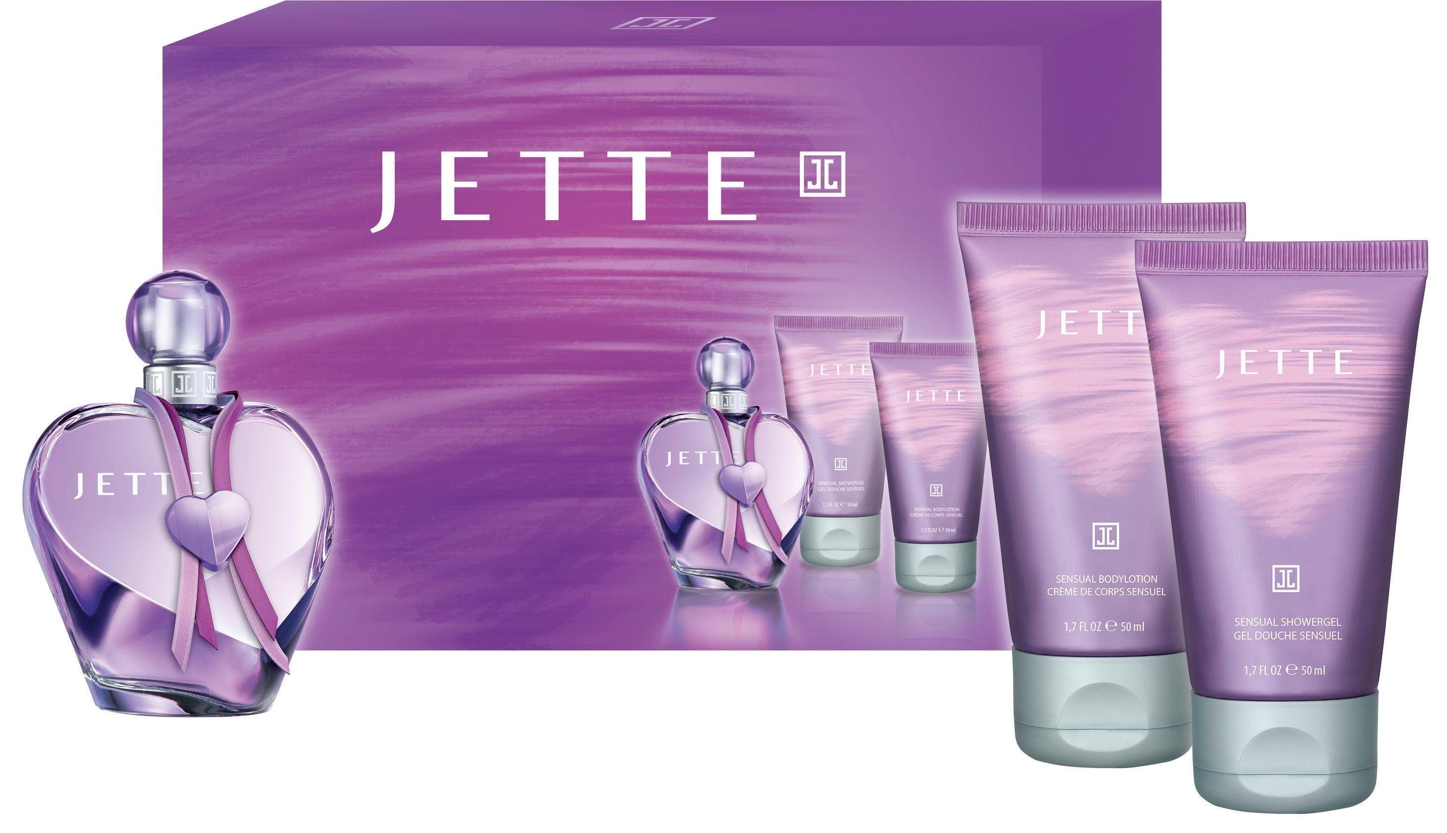 JETTE Duft-Set Love, mit bulgarischer Rose und Iris in der Basis