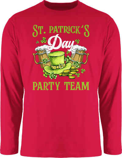 Shirtracer Rundhalsshirt St Patricks Day Kostüm Team Party Irland Irish St. Patricks Day