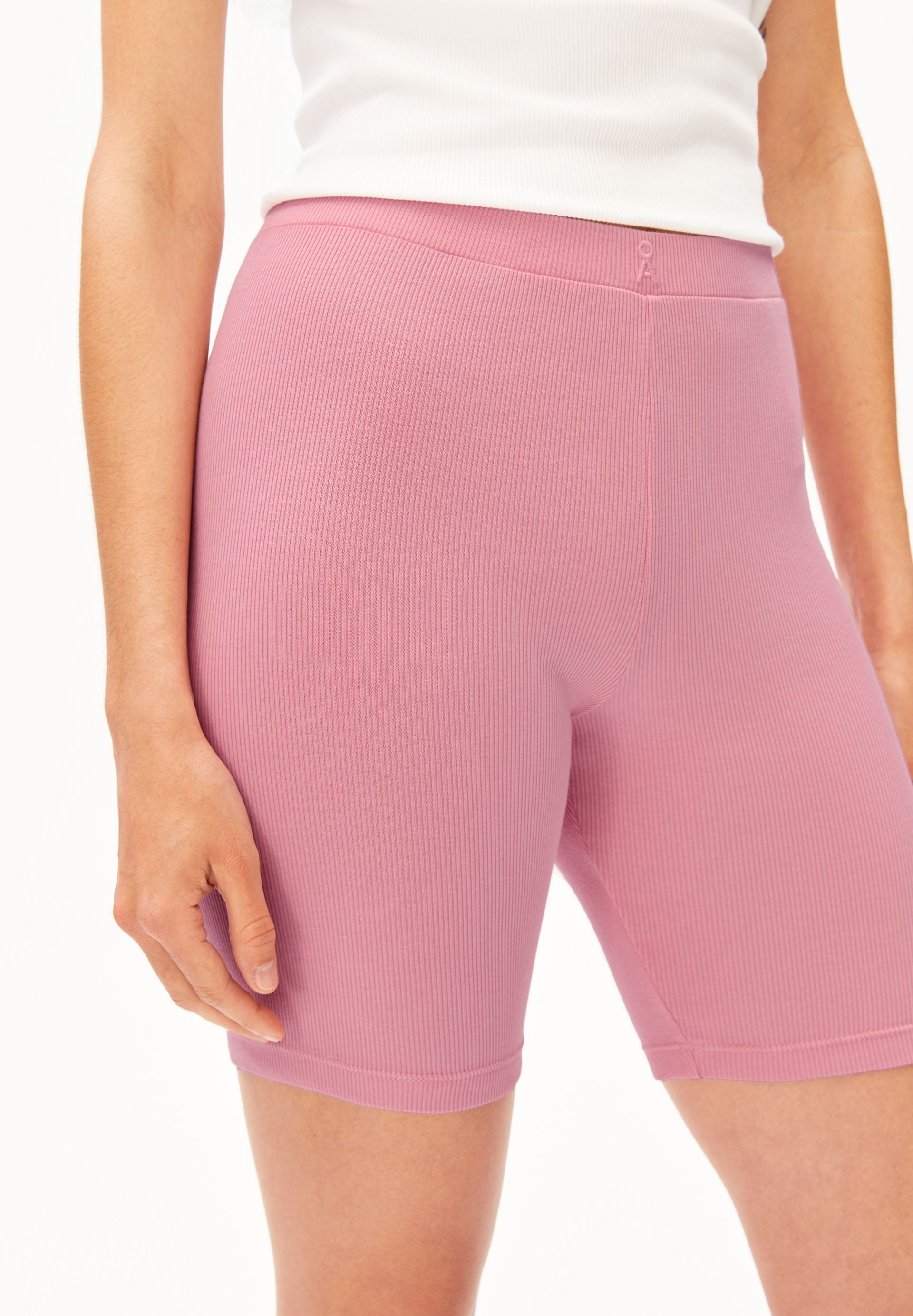Armedangels Shorts GMT DYE RIB Short aus Bio-Baumwoll Mix (Fitted)