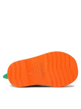 MELISSA Gummistiefel Mini Melissa Rain Boot + Fabula 33676 Orange/Green AF021 Gummistiefel