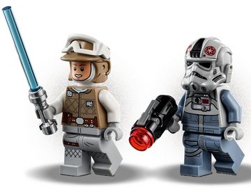 LEGO® Konstruktionsspielsteine LEGO® Star Wars™ - AT-AT™ vs. Tauntaun™ Microfight, (Set, 205 St)