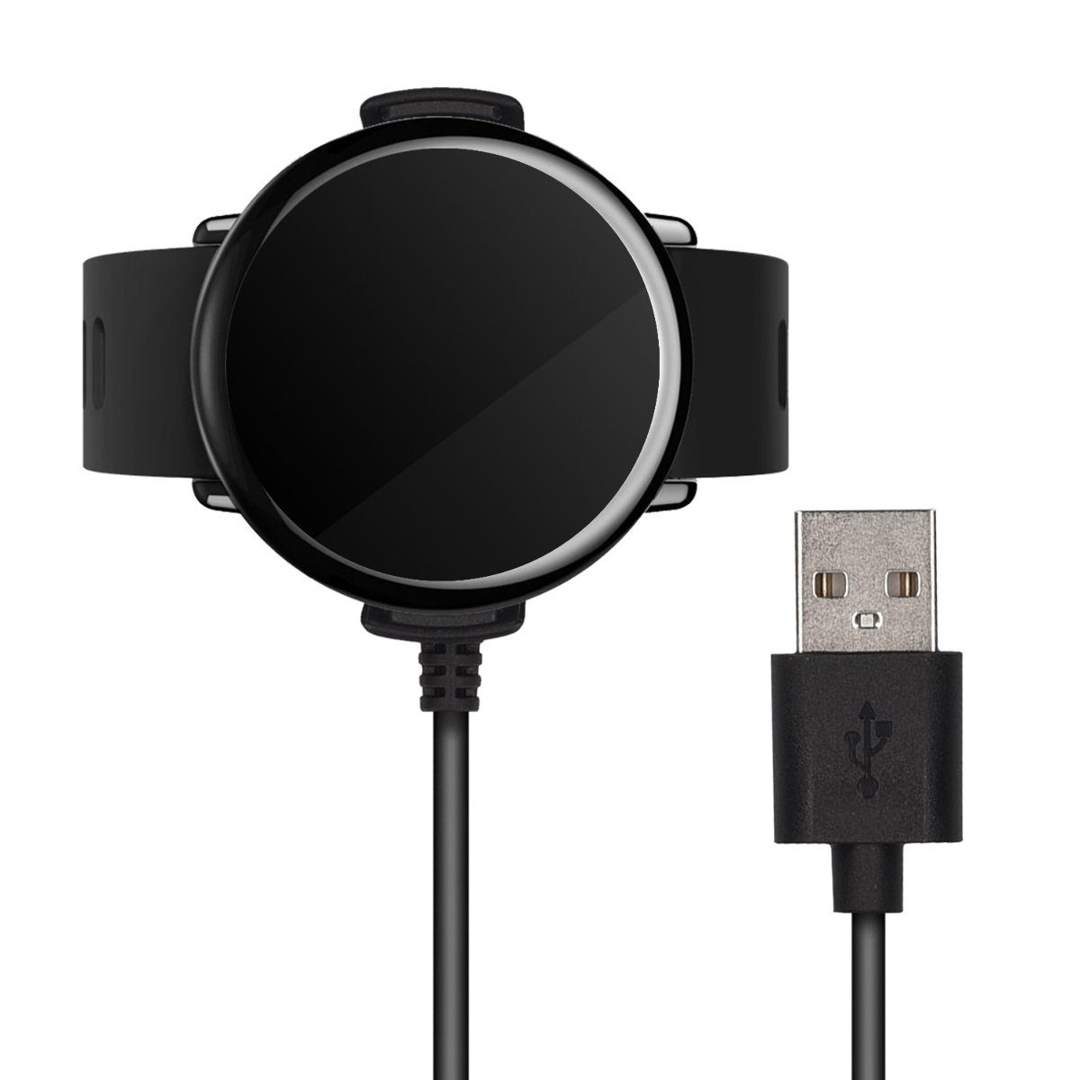 Huami für kwmobile Ersatzkabel - Smart Kabel Watch Aufladekabel Charger USB Elektro-Kabel, Ladekabel Amazfit - Fitnesstracker