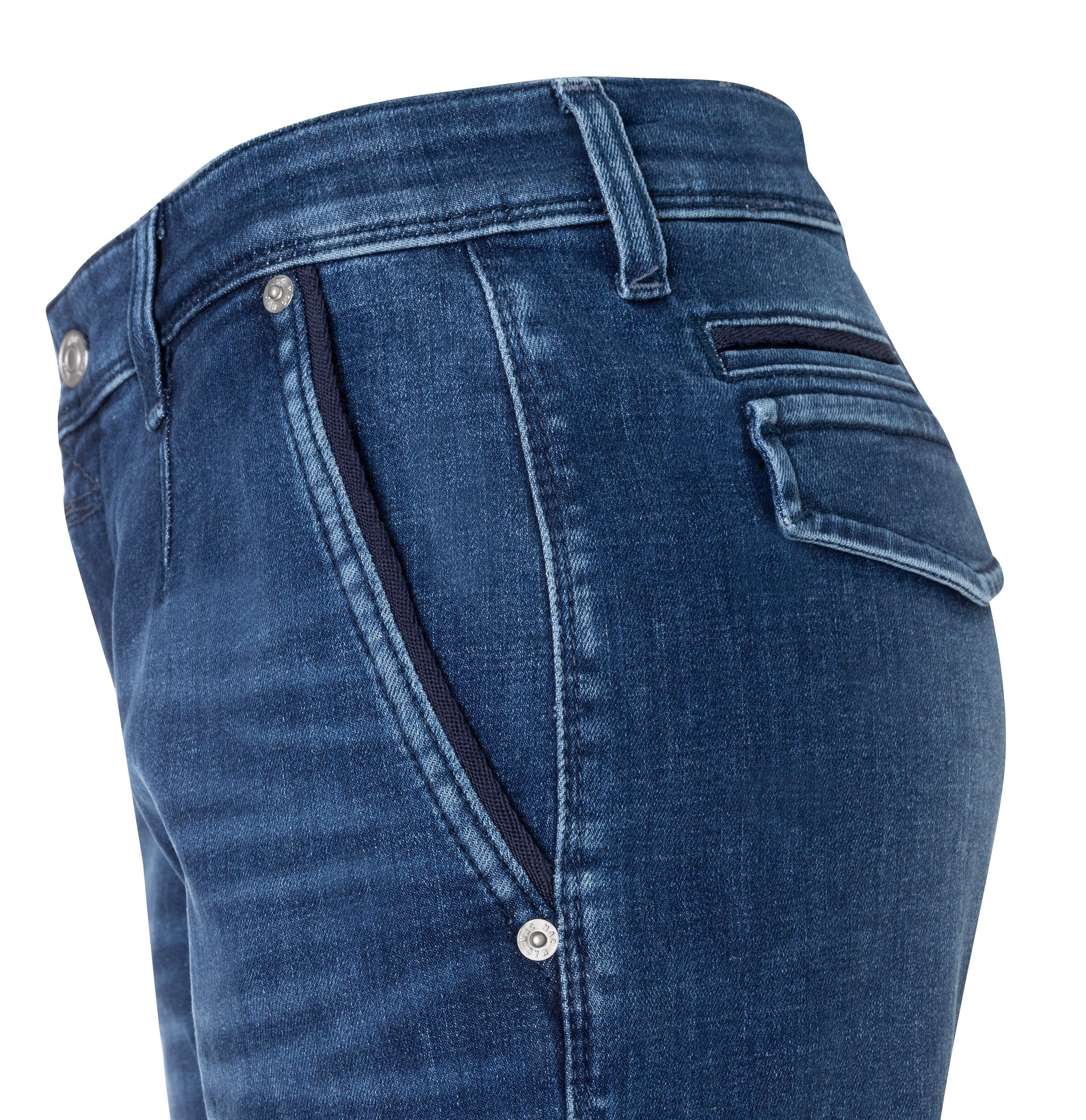 MAC Stretch-Jeans MAC RICH discreet mid blue wash 2377-97-0389 D578