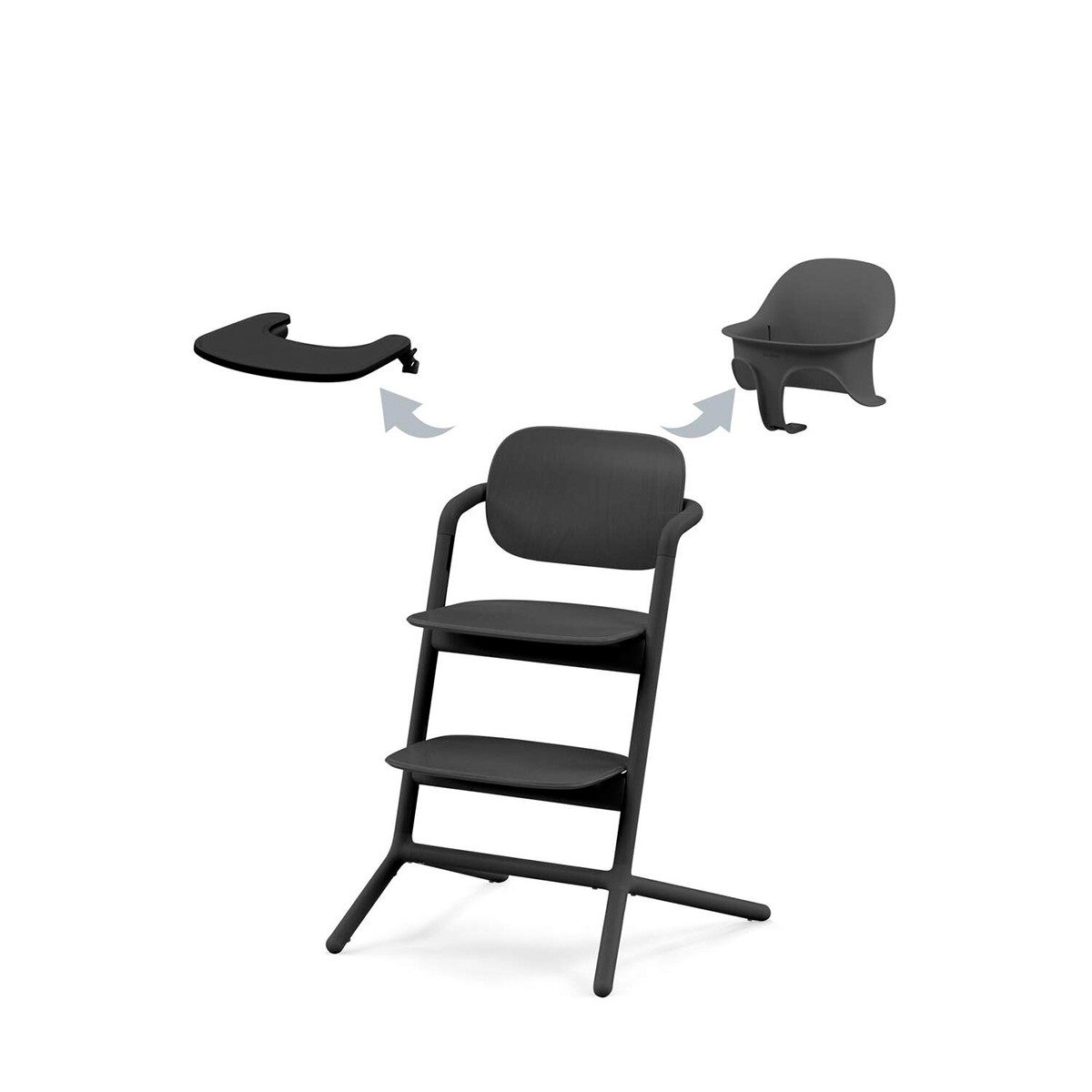 Cybex Hochstuhl Cybex Lemo 3-in-1-Hochstuhl-Set (3in1 Hochstuhl-Set), Mitwachsend von ca. 6 Monaten bis 99 Jahre