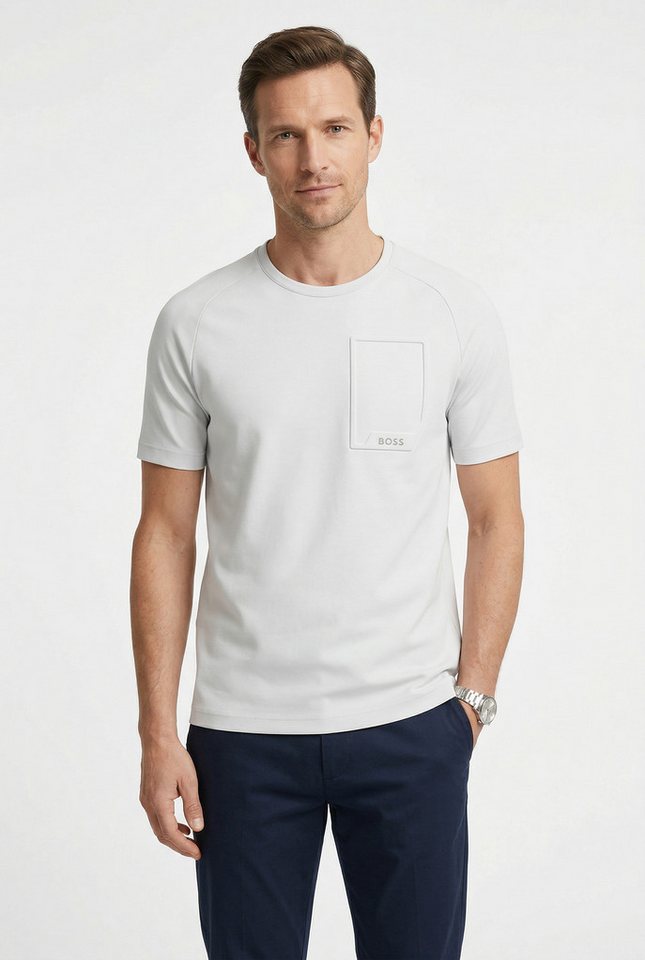 BOSS GREEN T-Shirt Tee Urban Tech mit Brusttasche