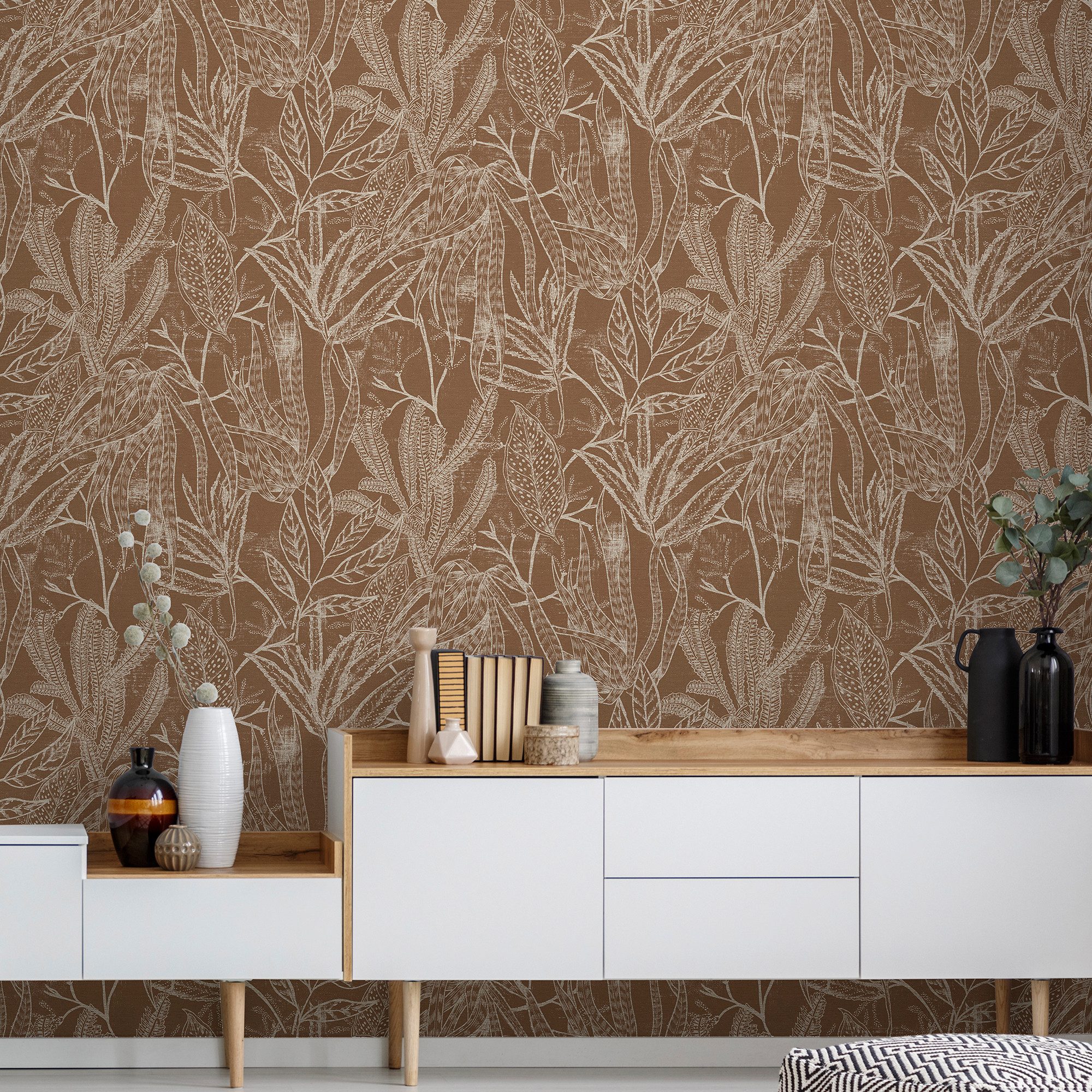 Superfresco Easy Vliestapete Chaya, geprägt, geblümt, günstig online kaufen