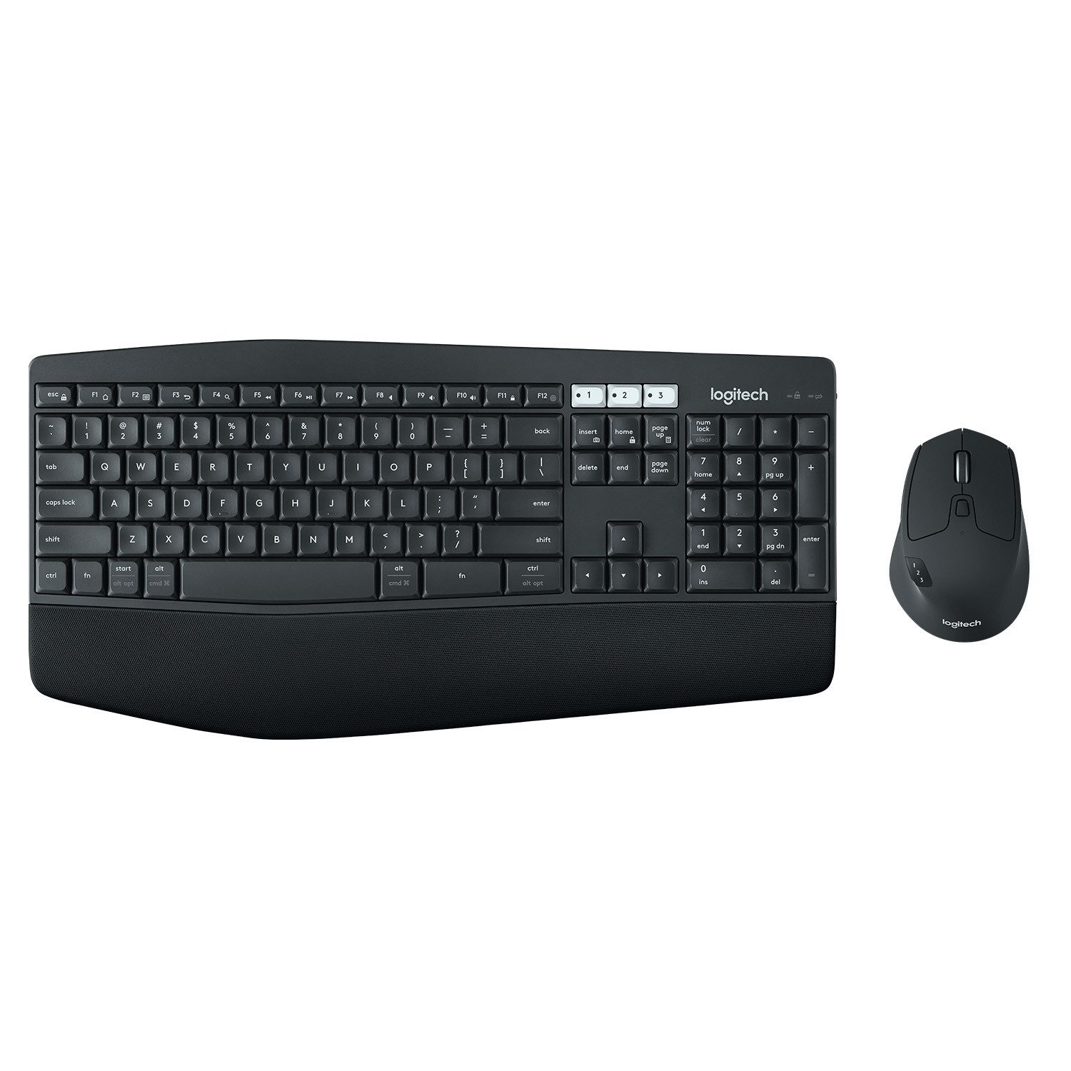 Logitech Wireless Keyboard und Maus MK850 schwarz Webcam