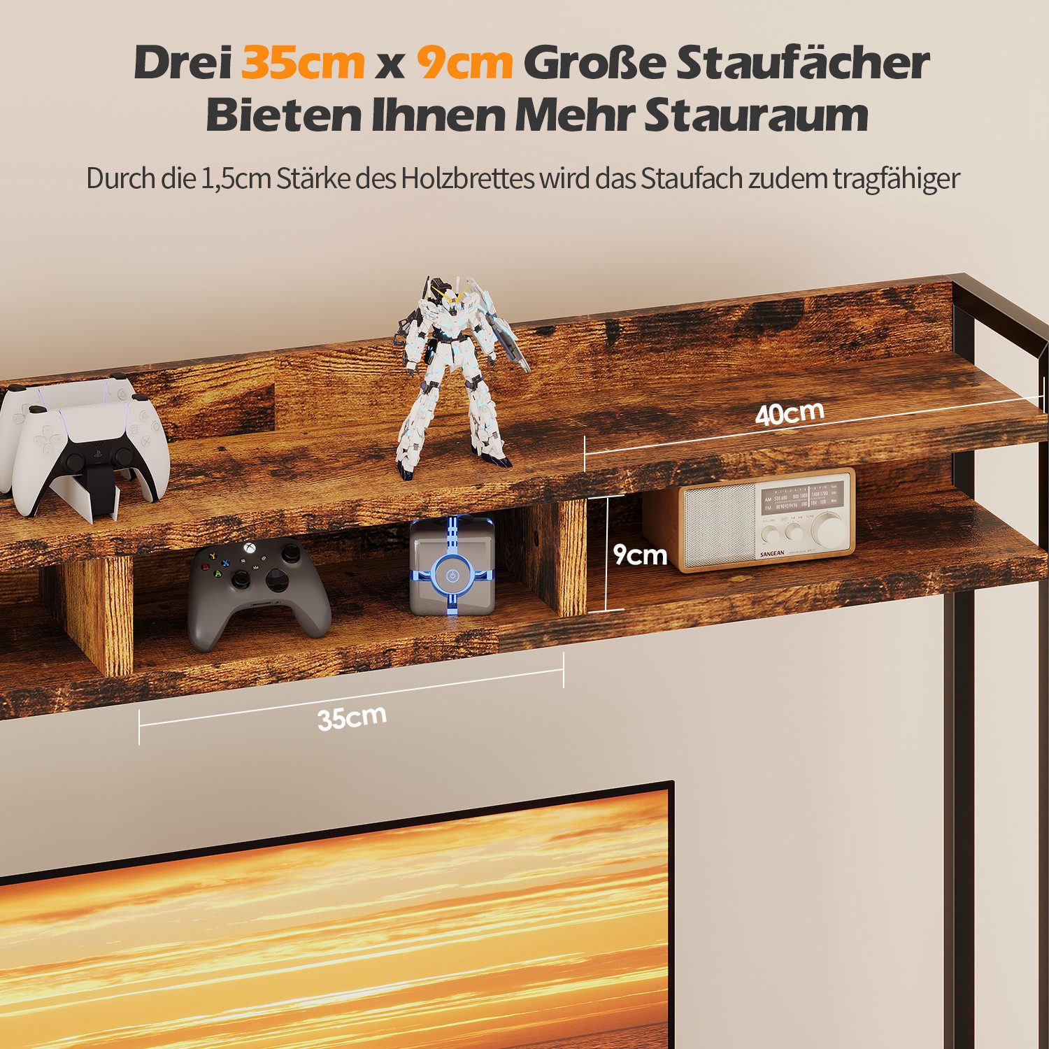 Furnicopia Eckschreibtisch 140 * 120cm Schreibtisch günstig online kaufen