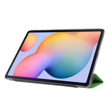 König Design Tablet-Hülle Samsung Galaxy Tab S7, Schutzhülle für Samsung Galaxy Tab S7 Tablethülle Schutztasche Cover Standfunktion Grün