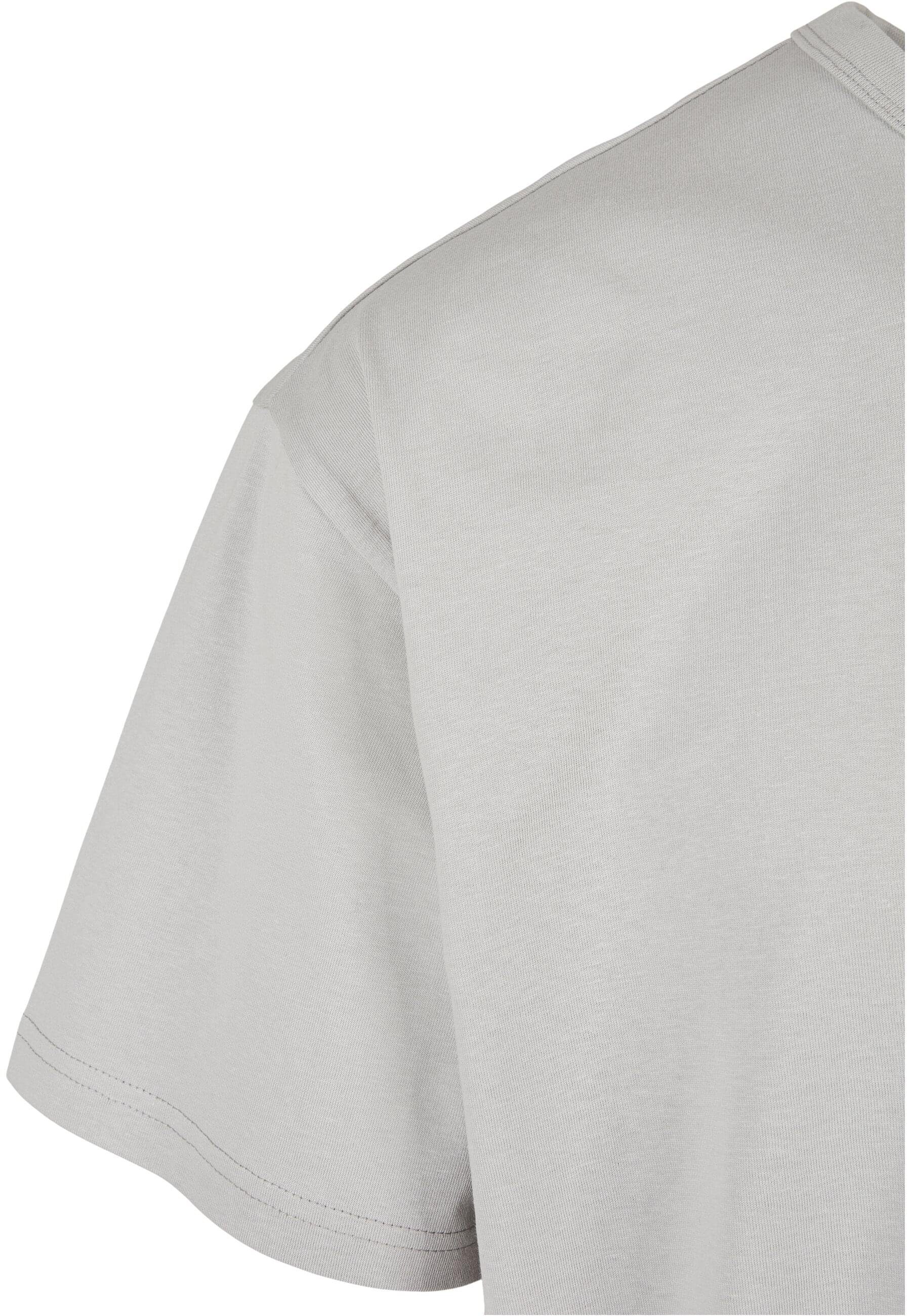 URBAN CLASSICS T-Shirt Tee Herren (1-tlg) Basic lightasphalt Organic