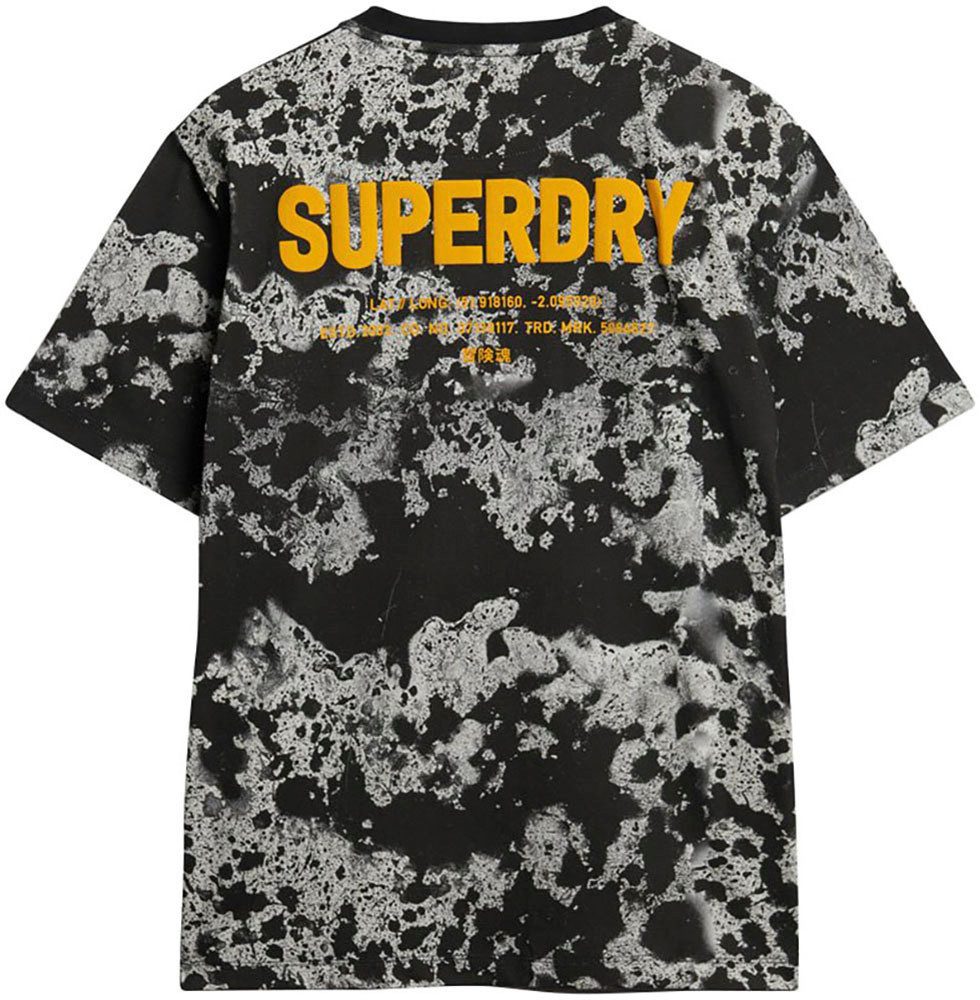 Superdry Rundhalsshirt UTILITY CAMO GRAPHIC LOOSE günstig online kaufen