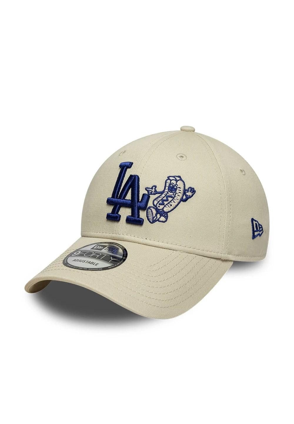 New Era Baseball Cap Los Angeles Dodgers Food Icon 9Forty Cap New Era Beige (1-St)