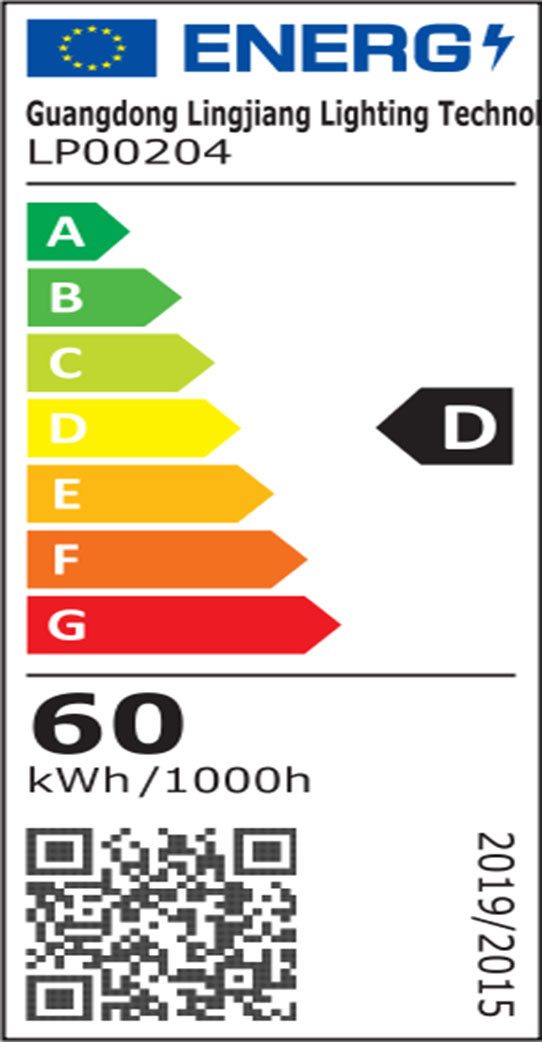 Energieeffizienzklasse: 