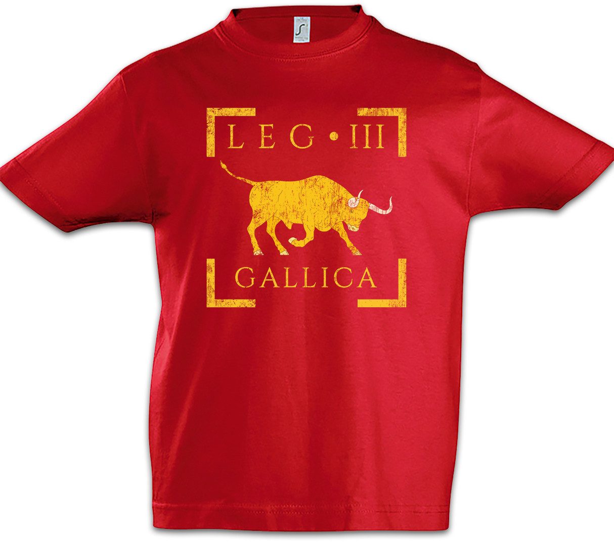Print-Shirt Legio III Gallica Kinder T-Shirt Rom Rome Roman Legion Römisches Reich