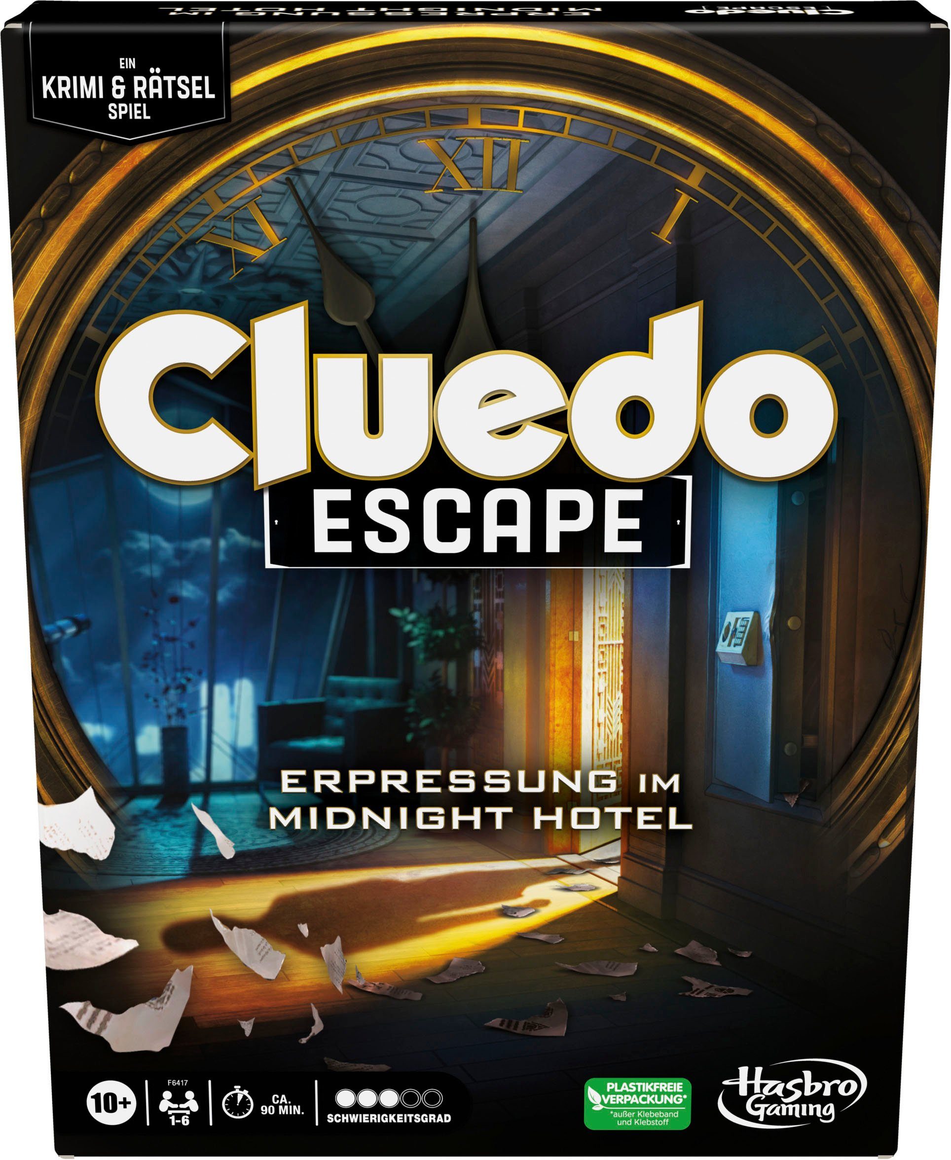 Hasbro Spiel, Hasbro Gaming, Cluedo Escape Erpressung im Midnight Hotel,  Brettspiel, Hasbro Gaming »Cluedo Escape Erpressung im Midnight Hotel«