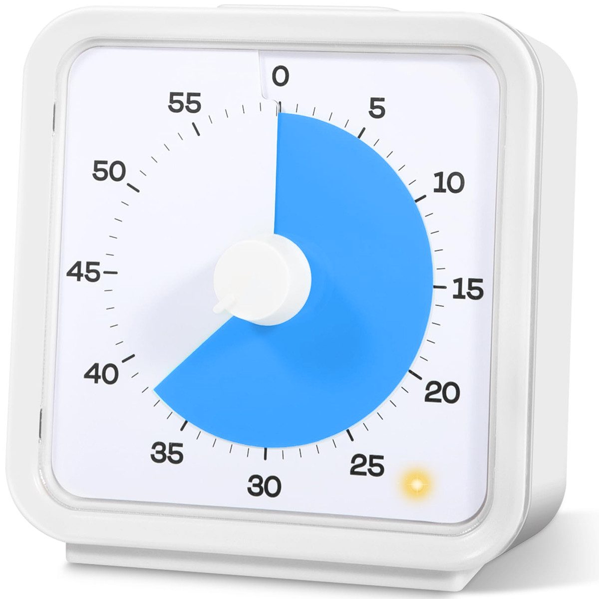 Intervall-Timer Küchentimer Eieruhr Zeitdauer-Uhr 60Minuten Visueller Timer mit Magnet