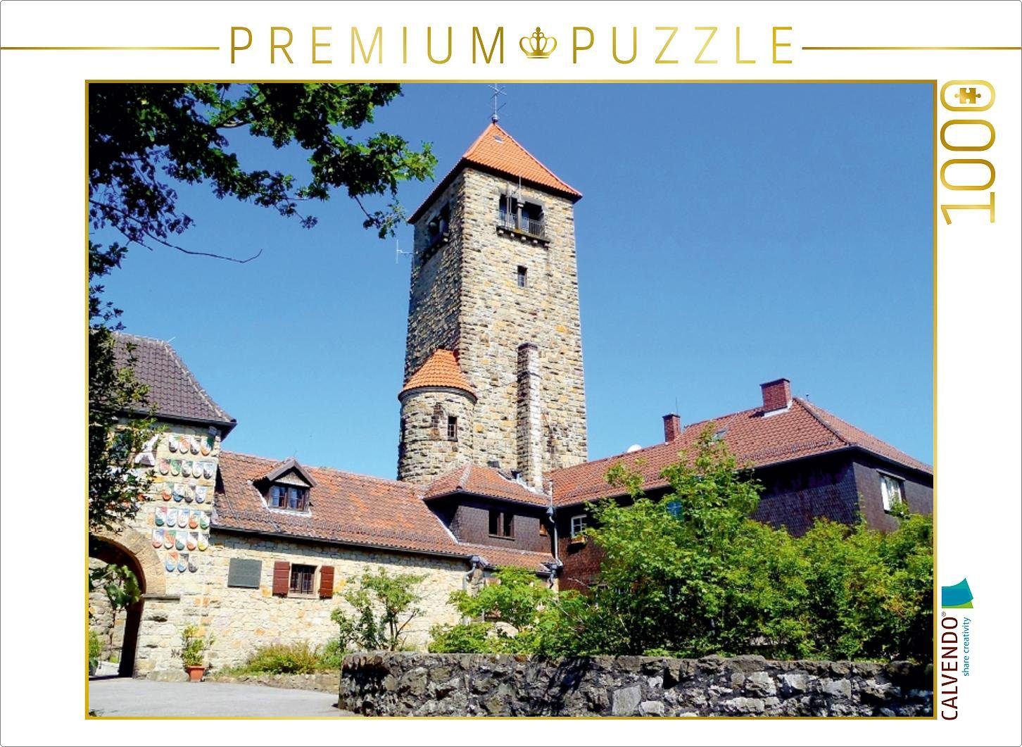 Puzzle CALVENDO Puzzle Wachenburg in Weinheim / Bergstraße 1000 Teile Lege-Größe 64 x 48 cm Foto-Puzzle Bild von Ilona Andersen