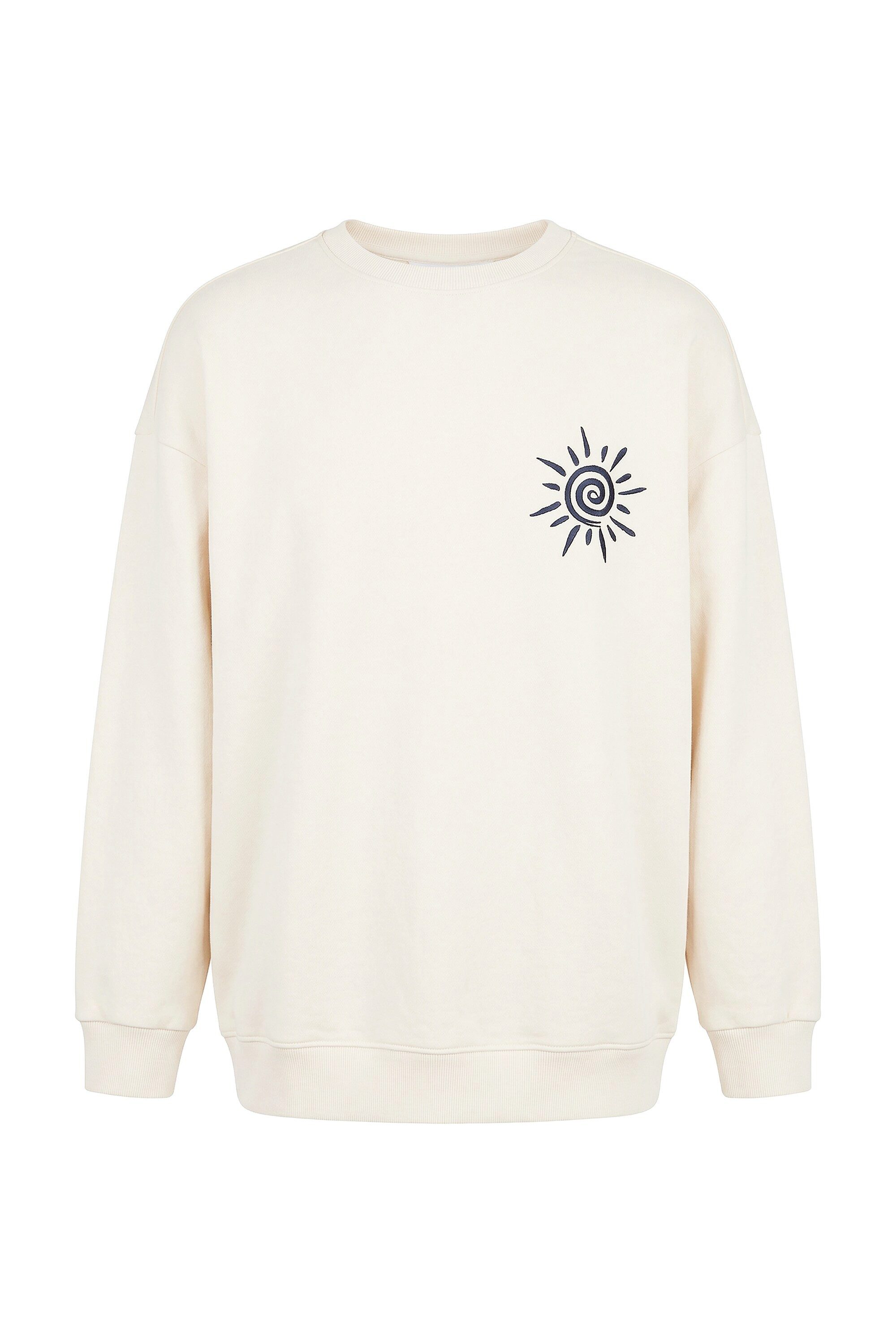 Studio Untold Sweatshirt Sweatshirt oversized Stick und Rückenprint günstig online kaufen