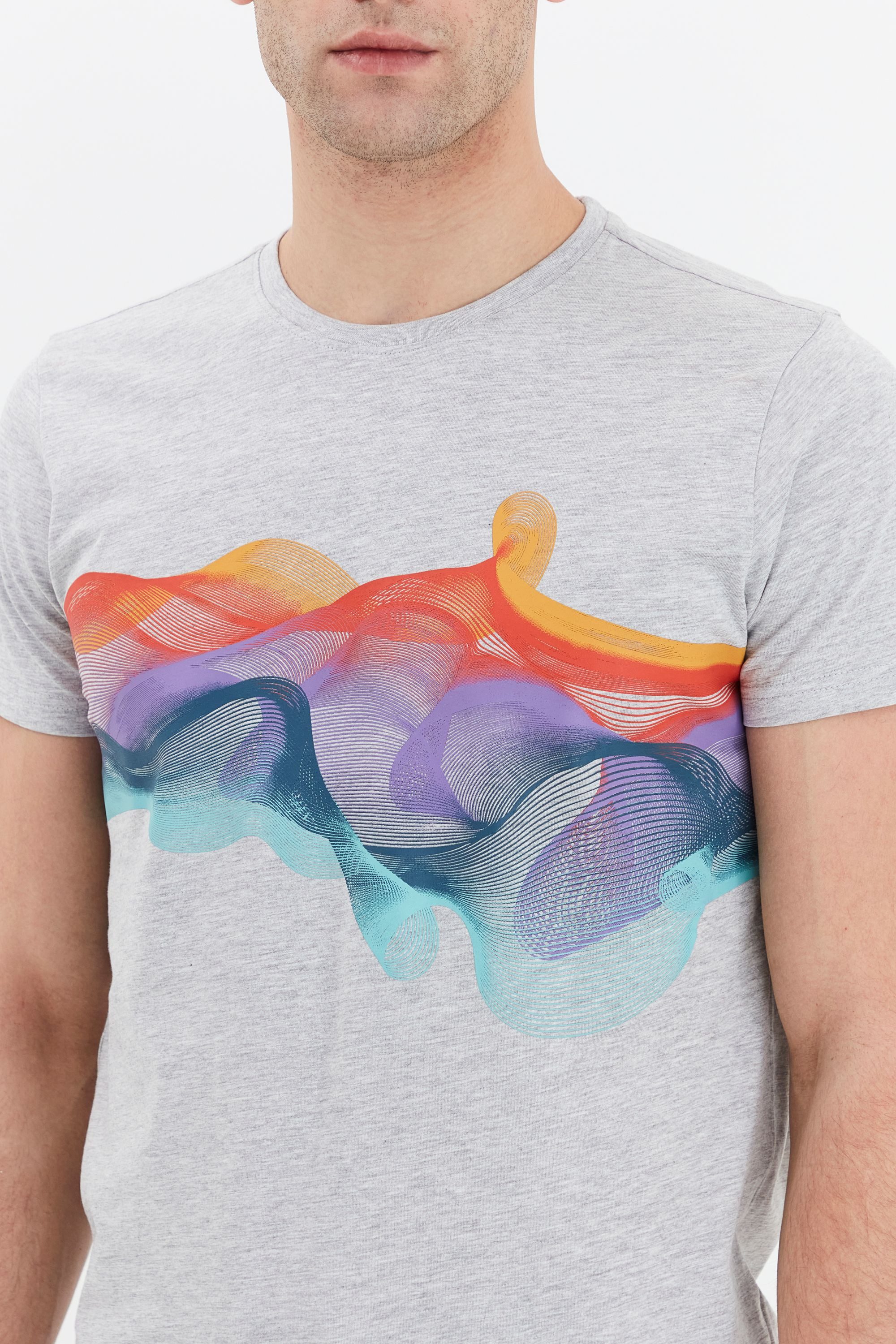 !Solid Print-Shirt SDPedro T-Shirt mit Print günstig online kaufen