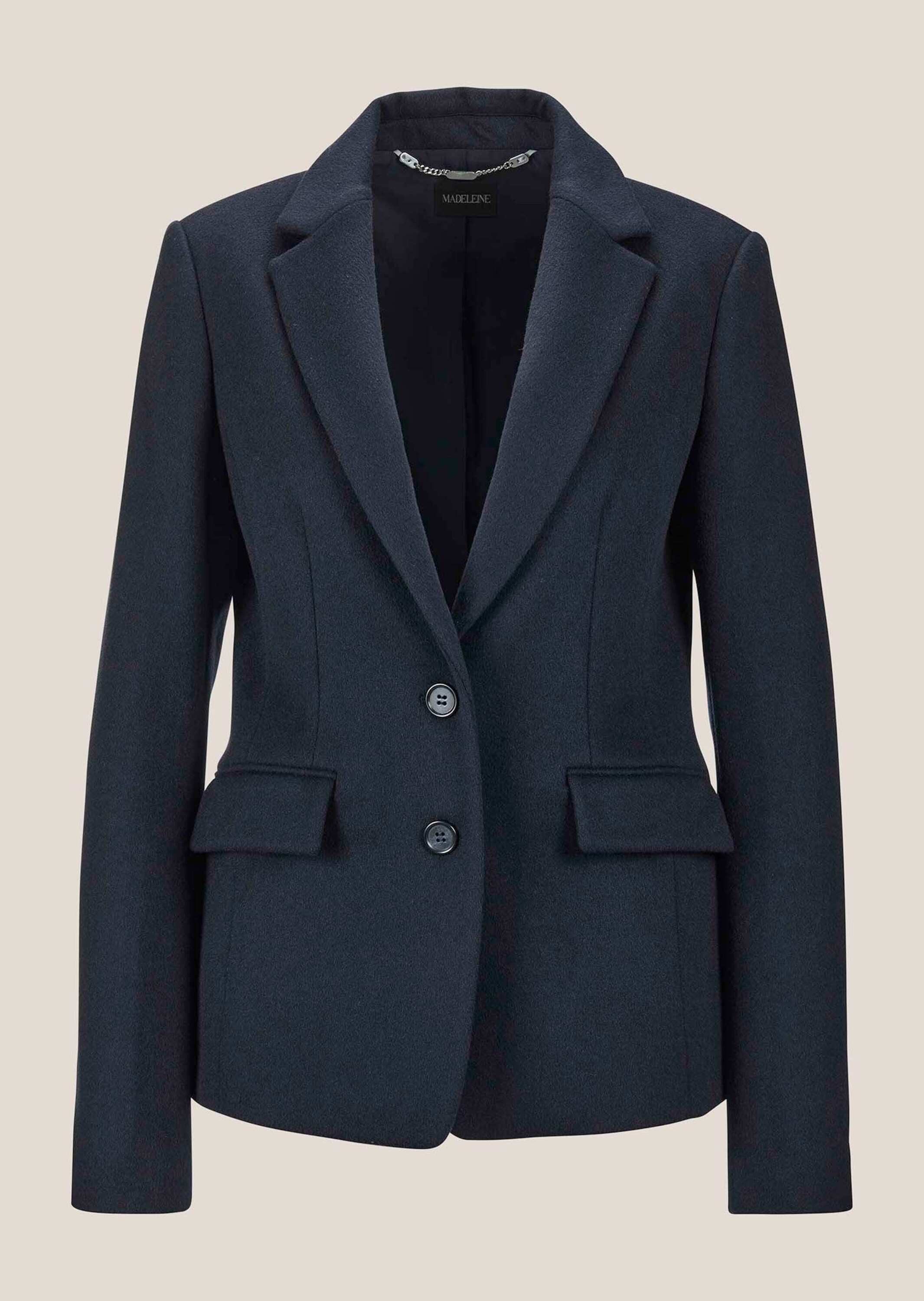 MADELEINE Kurzblazer Blazer aus reiner Wolle – Bild 5 von 5