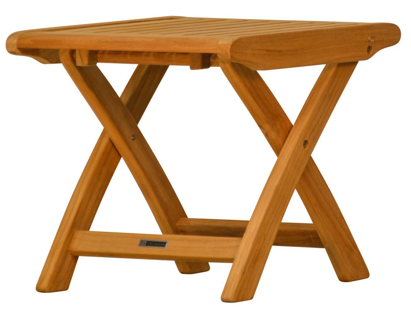 Kai Wiechmann Fußhocker Hochwertige Teak Fußbank günstig online kaufen