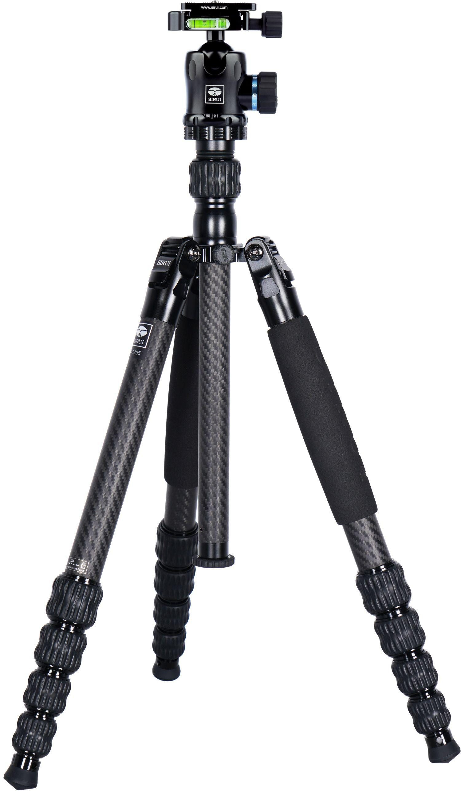 T-1205 Allrounder Stativ Carbon mit Kopf K-10II Stativhalterung
