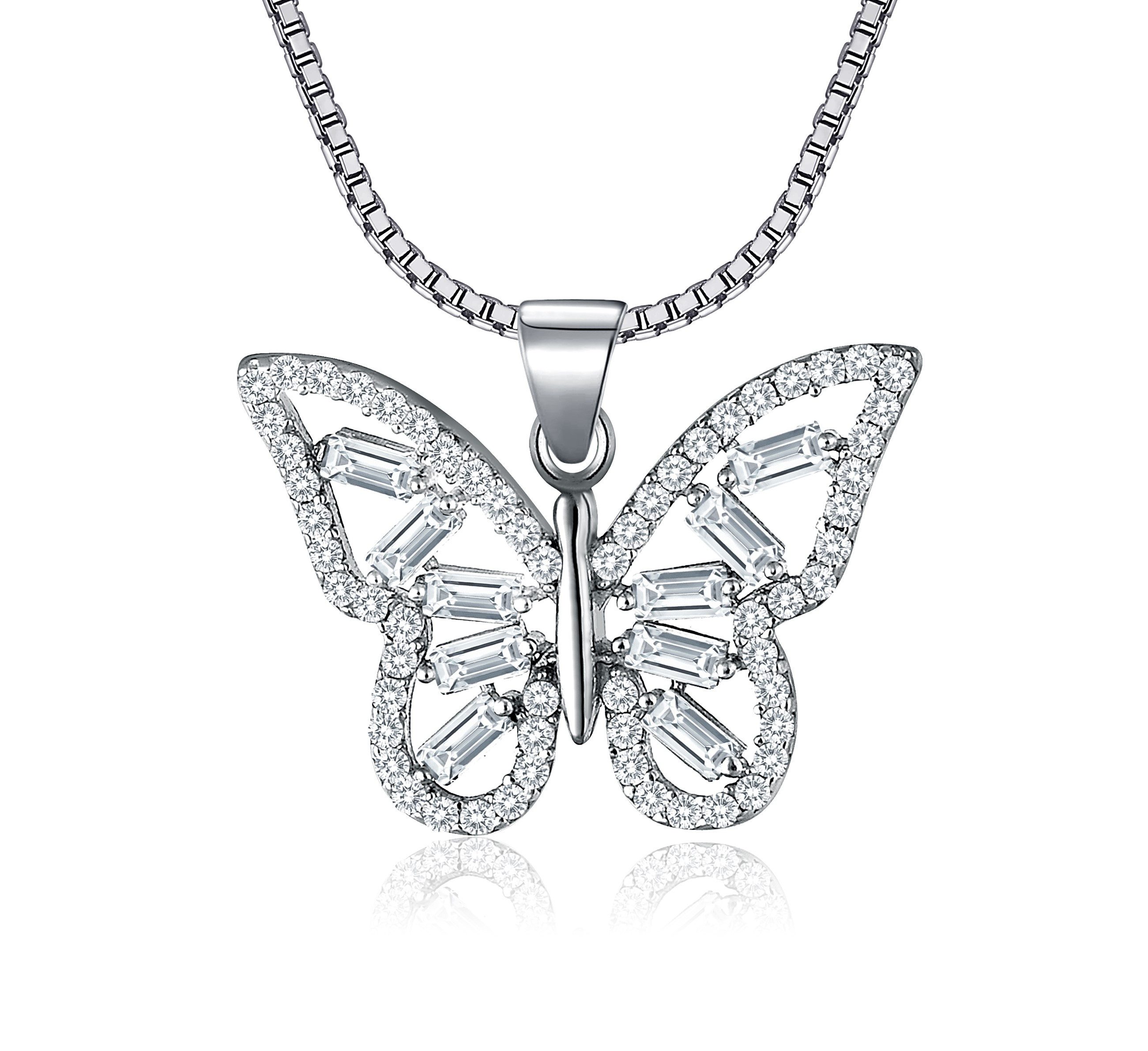 NAHLE Kette mit Anhänger Schmetterling Anhänger günstig online kaufen