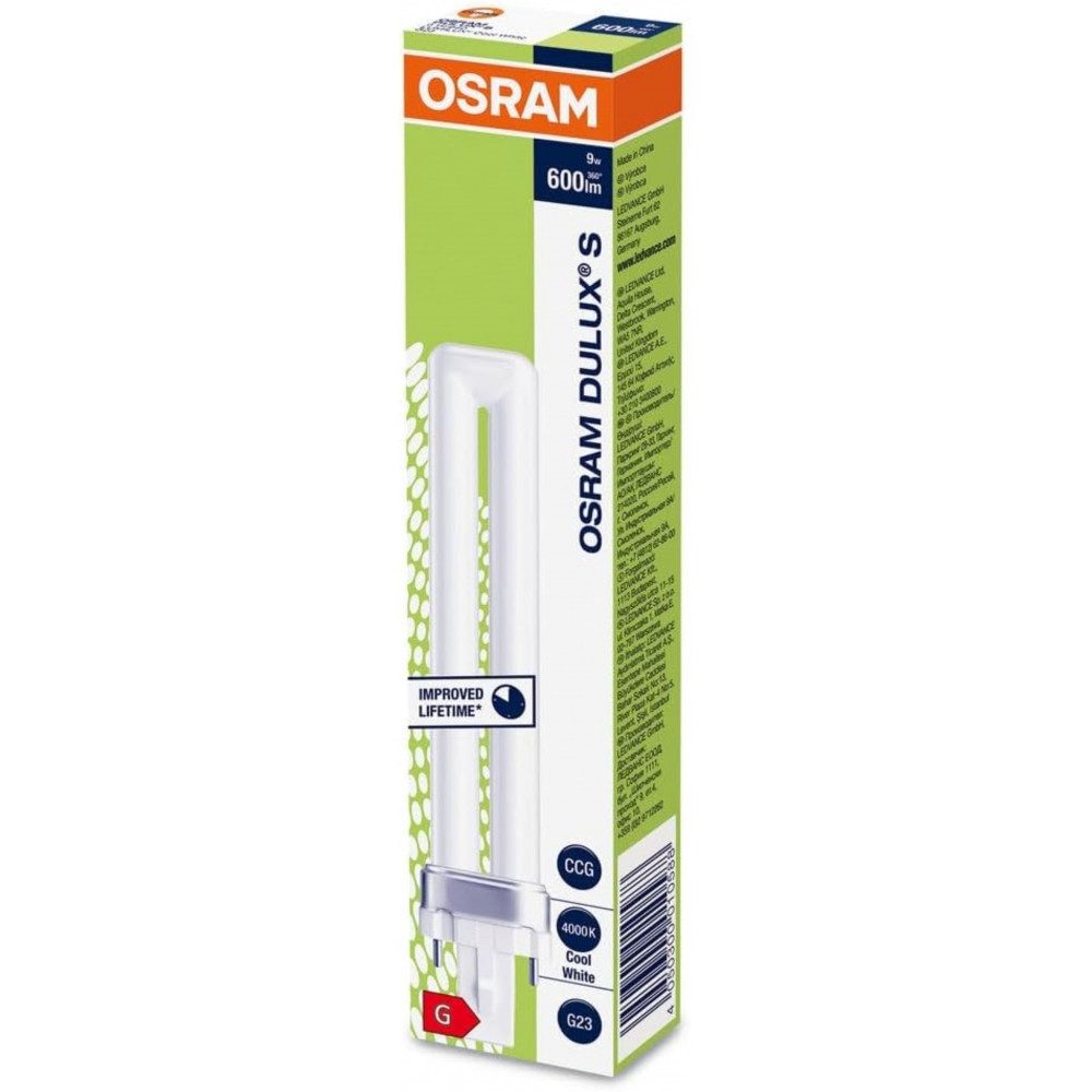 LED-Leuchtmittel DULUX S - Energiesparlampe - weiß
