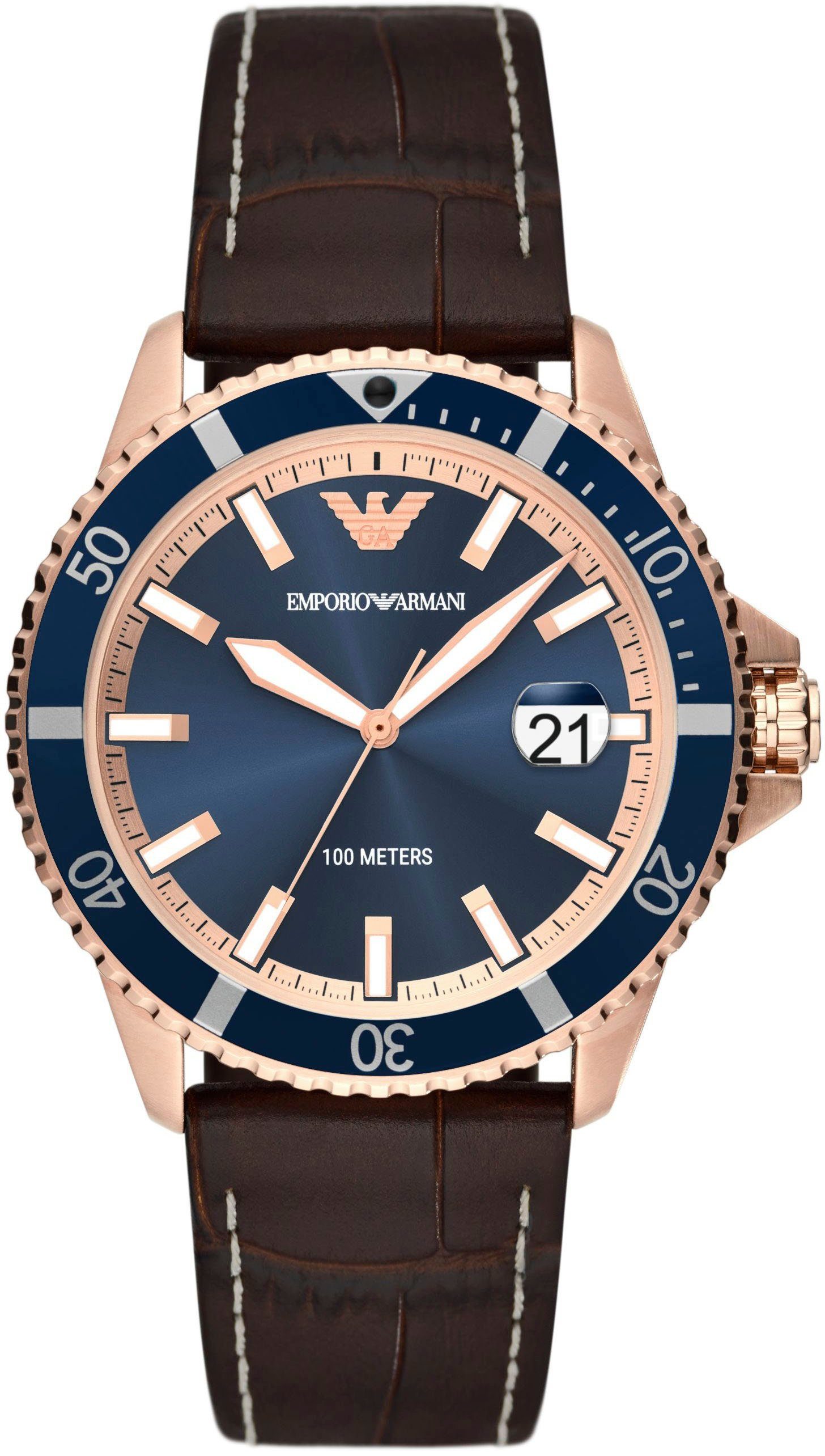 Emporio Armani Quarzuhr AR11556, Armbanduhr, Herrenuhr, günstig online kaufen