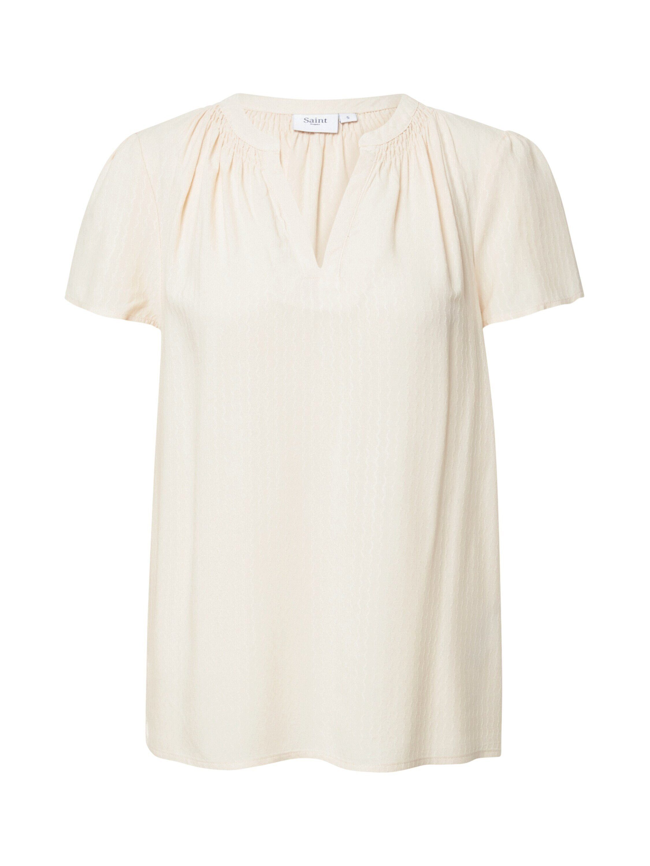 Saint Tropez Kurzarmbluse Britta (1-tlg) Drapiert/gerafft günstig online kaufen