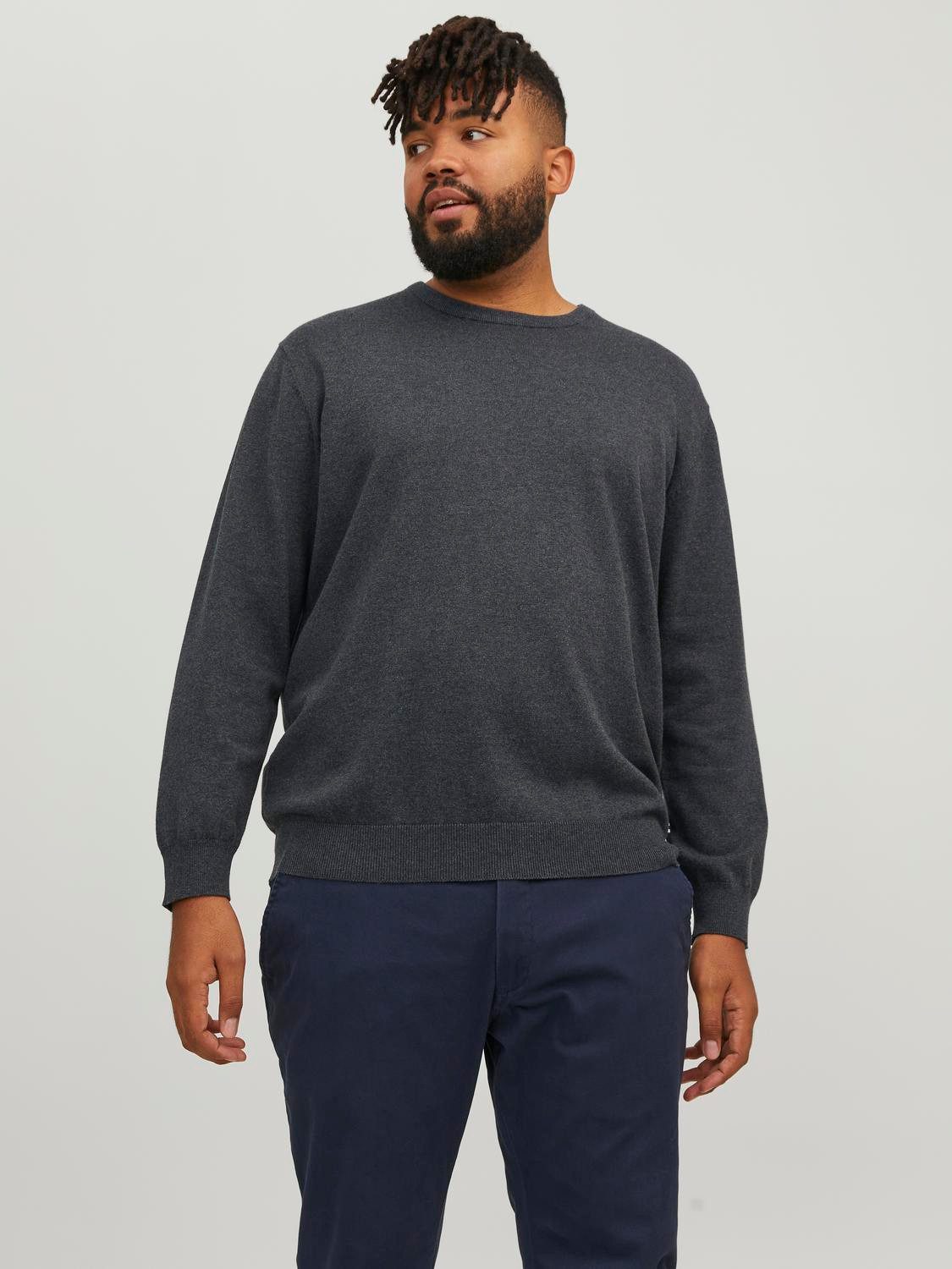 Jack & Jones PlusSize Strickpullover JJEBASIC günstig online kaufen