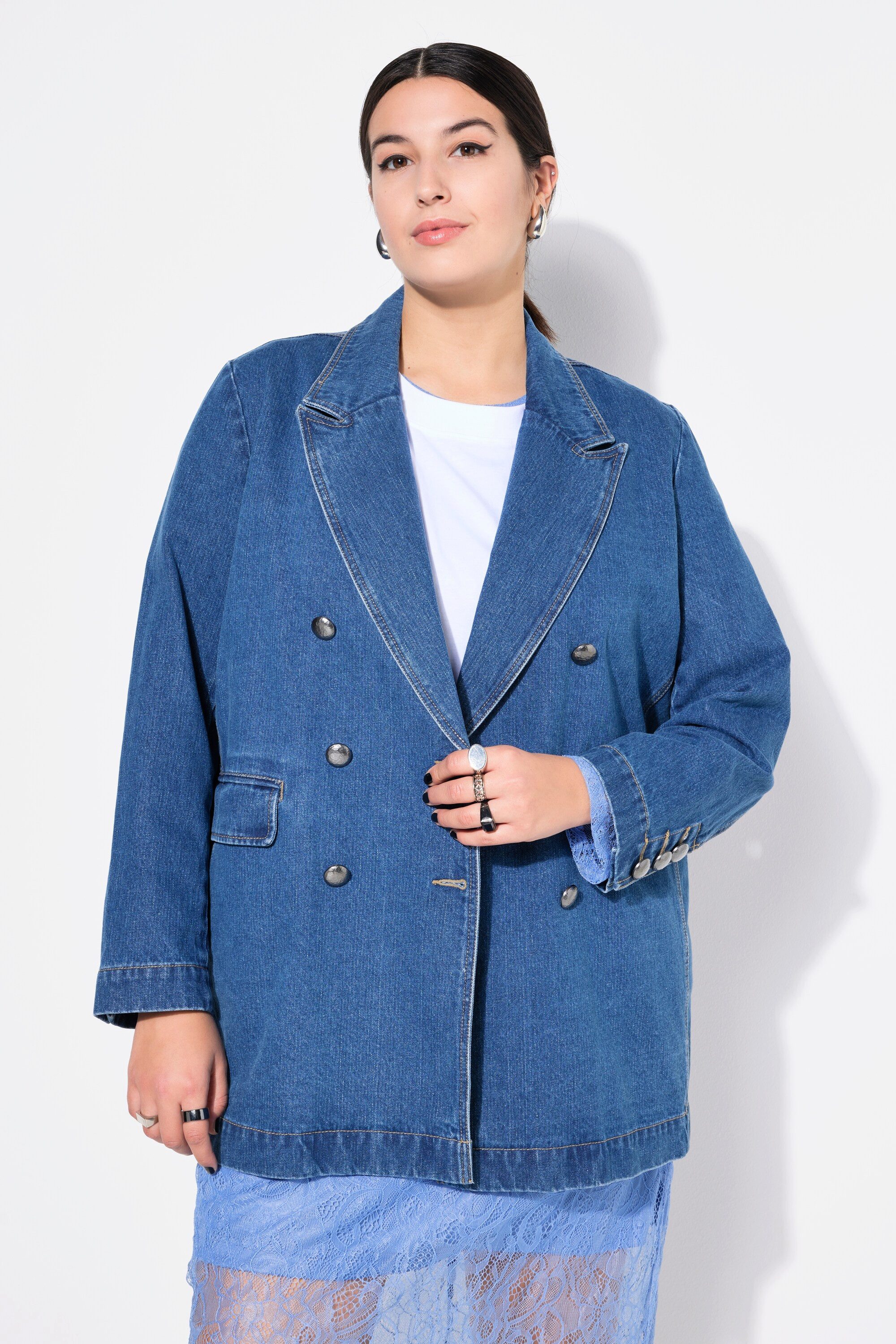 Studio Untold Blusenblazer Blazer Jeans Loose günstig online kaufen