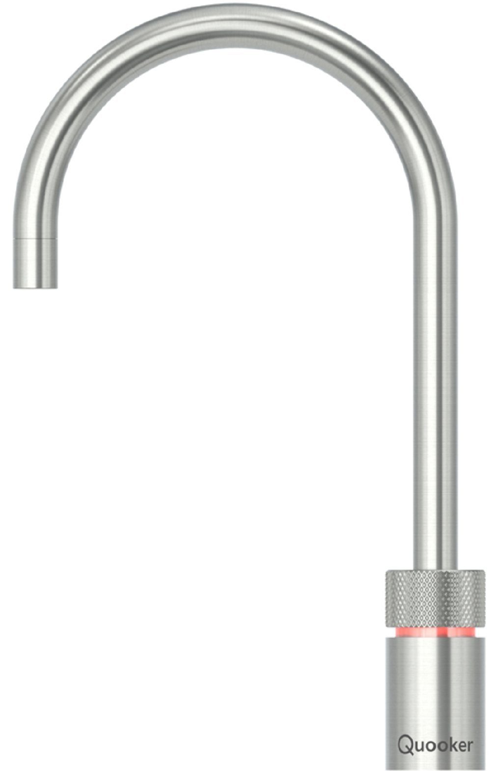 QUOOKER Küchenarmatur Nordic Round single tap PRO3 CUBE Voll-Edelstahl NSRSST PRO3 CUBE *inkl. 7 JAHRE GARANTIE*