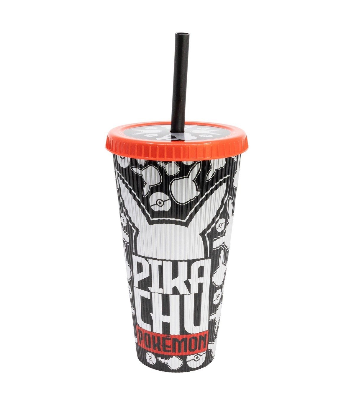 POKÉMON Coffee-to-go-Becher Trinkbecher 790 ml To Go Becher mit Strohhalm für Getränke unterwegs, Polypropylen