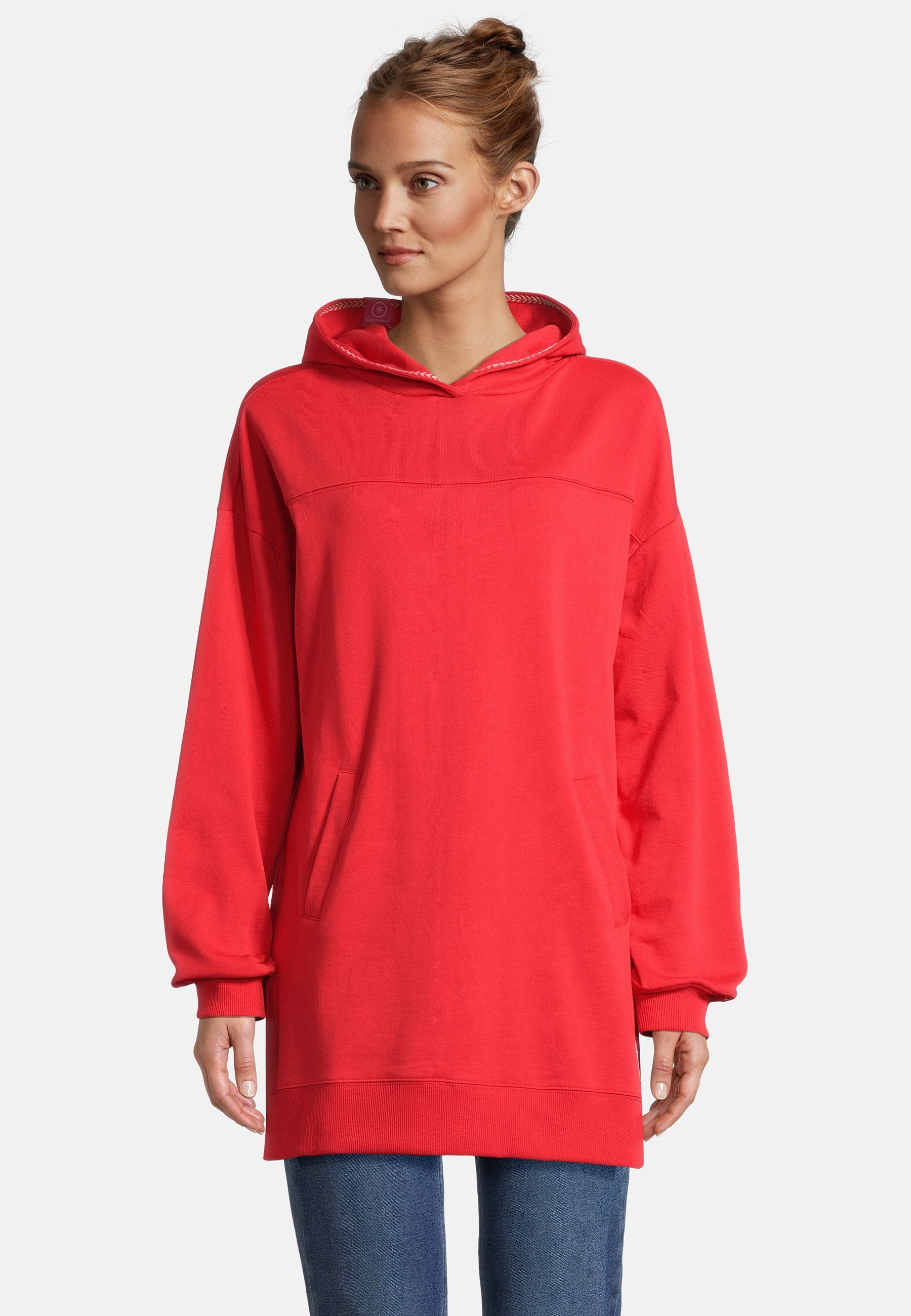 salzhaut Hoodie MÖHL Damen Oversized Damen Kapuzenpullover– lässig, frisch und nordisch charmant!