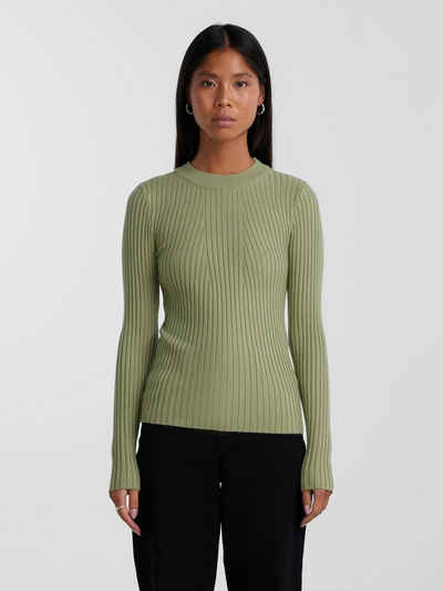 pieces Strickpullover CRISTA (1-tlg) Plain/ohne Details