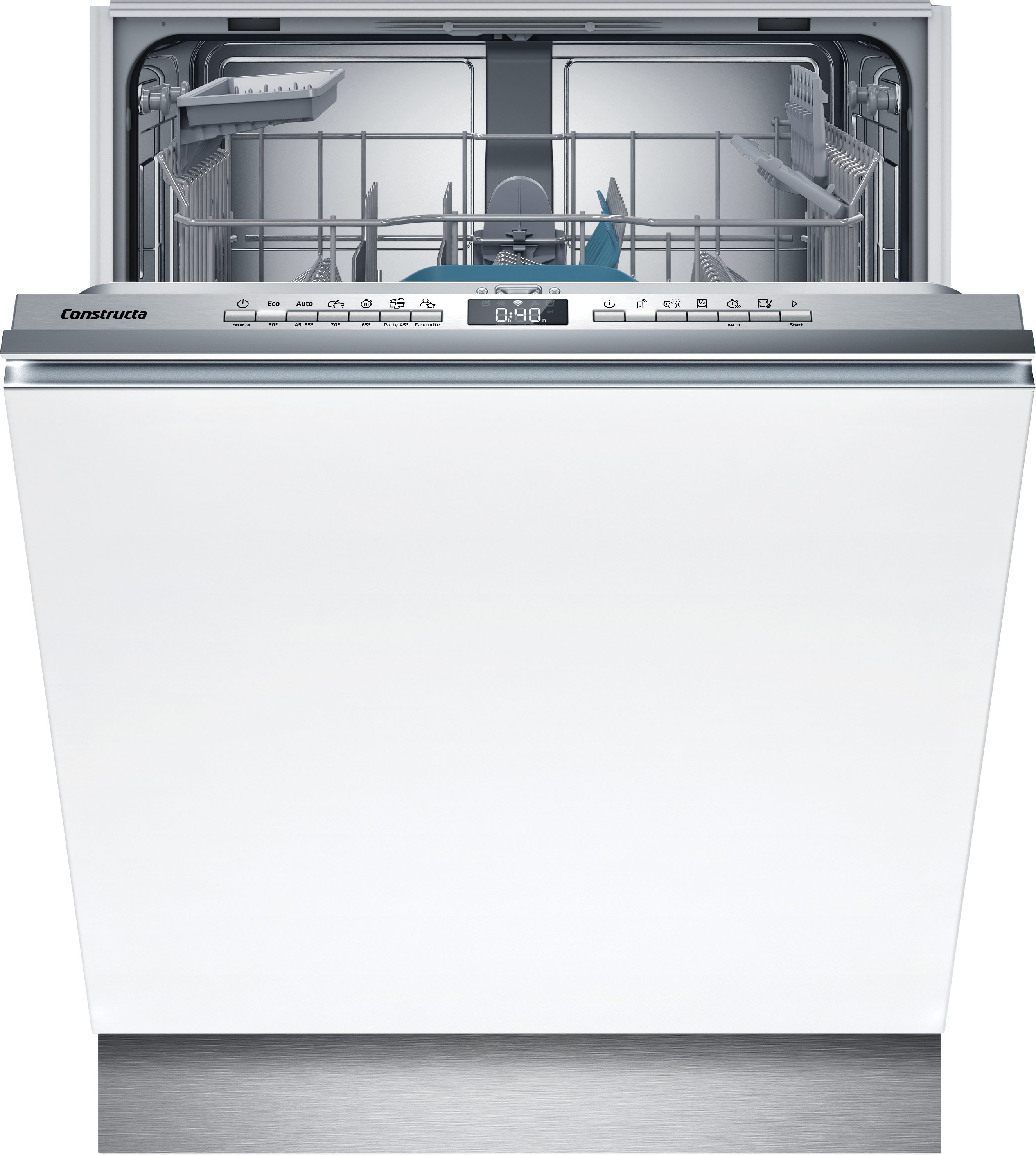 Constructa vollintegrierbarer Geschirrspüler CG6HX03HUE, 13 Maßgedecke