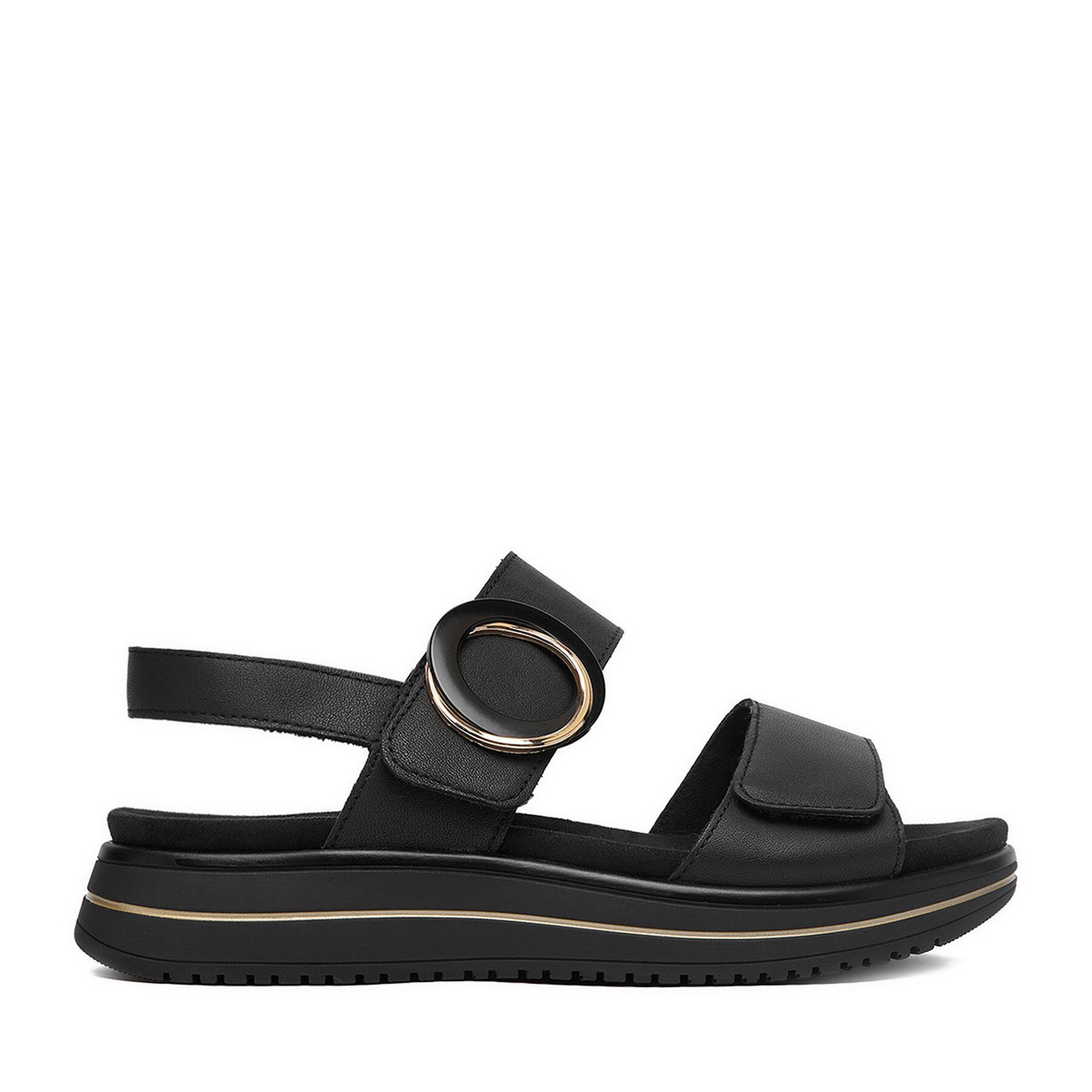 Remonte Remonte Damen-Sandalen Schwarz Sandale