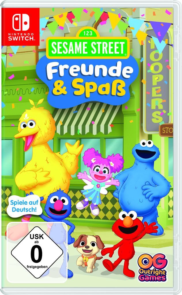 Sesamstraße: Freunde & Spass (Softwarekarte), Nintendo Switch