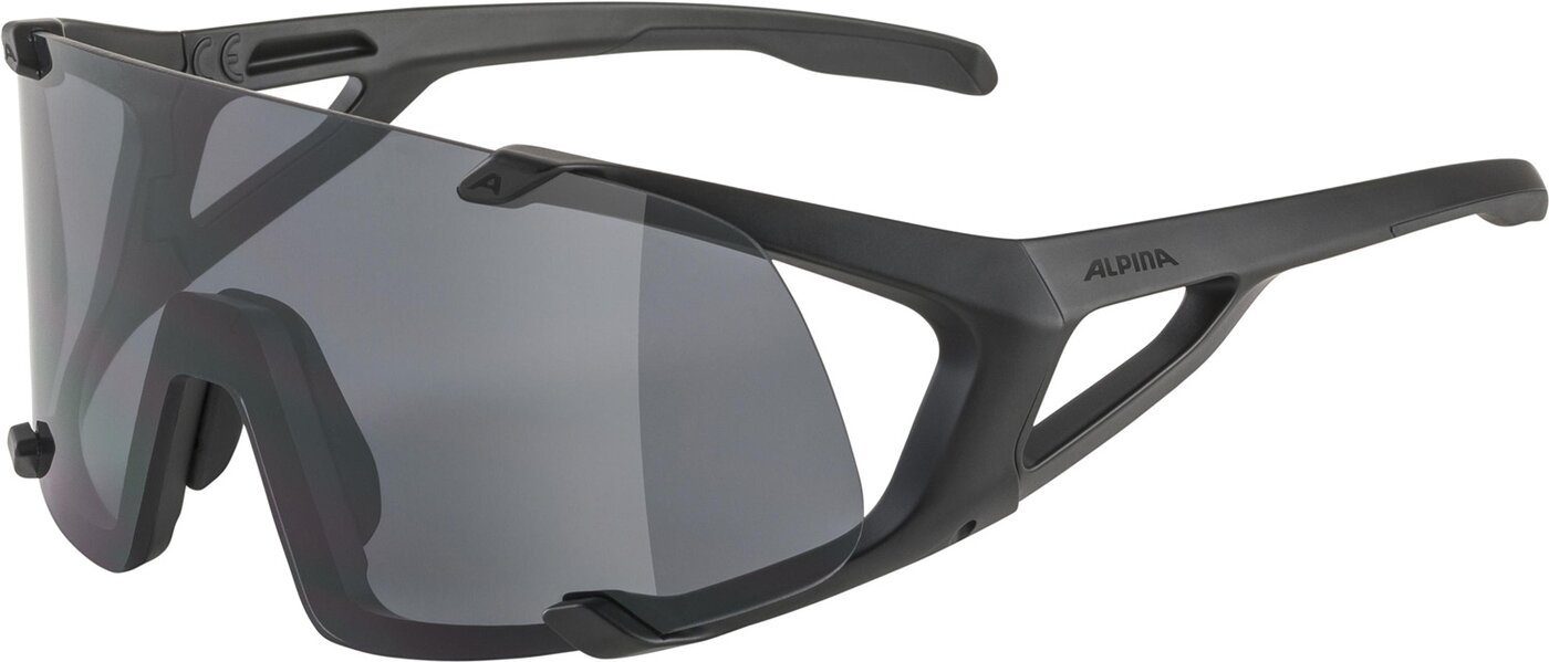 Sonnenbrille BLACK MATT Alpina ALL Sports HAWKEYE