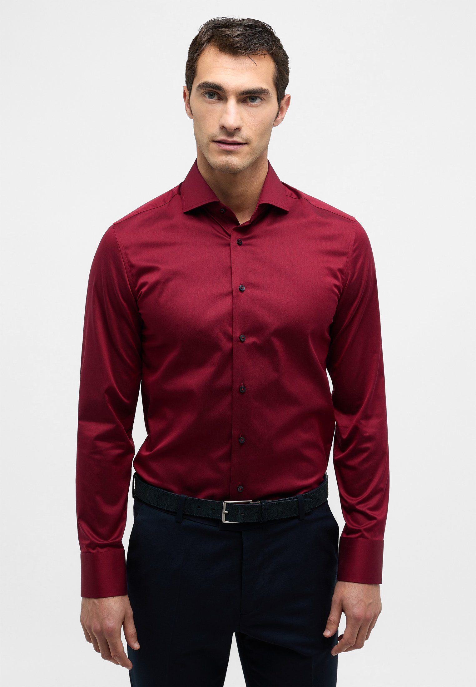 Eterna Langarmhemd SLIM FIT NON IRON günstig online kaufen