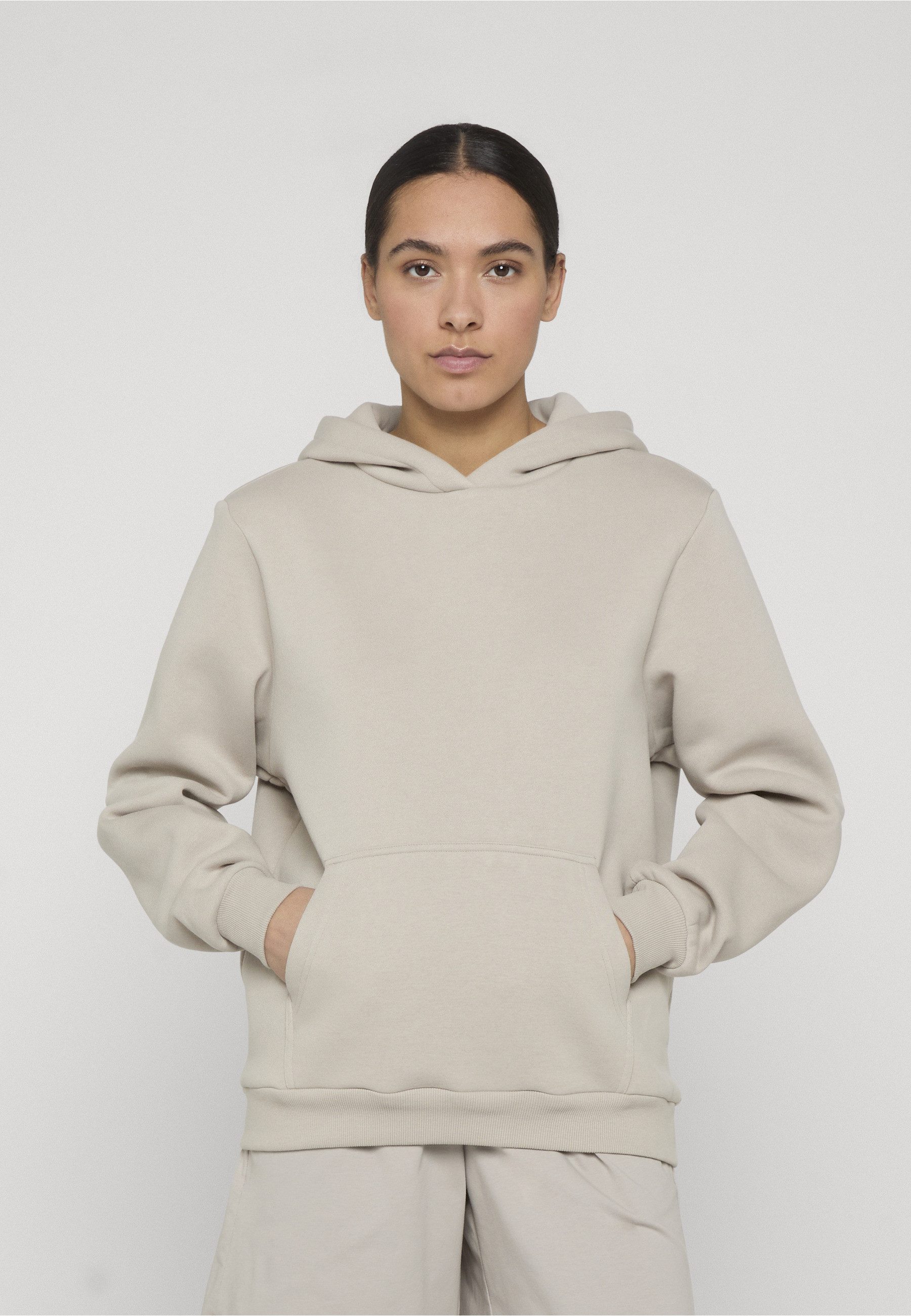 URBAN CLASSICS Kapuzensweatshirt Urban Classics Ladies Fluffy Hoody – Bild 3 von 4