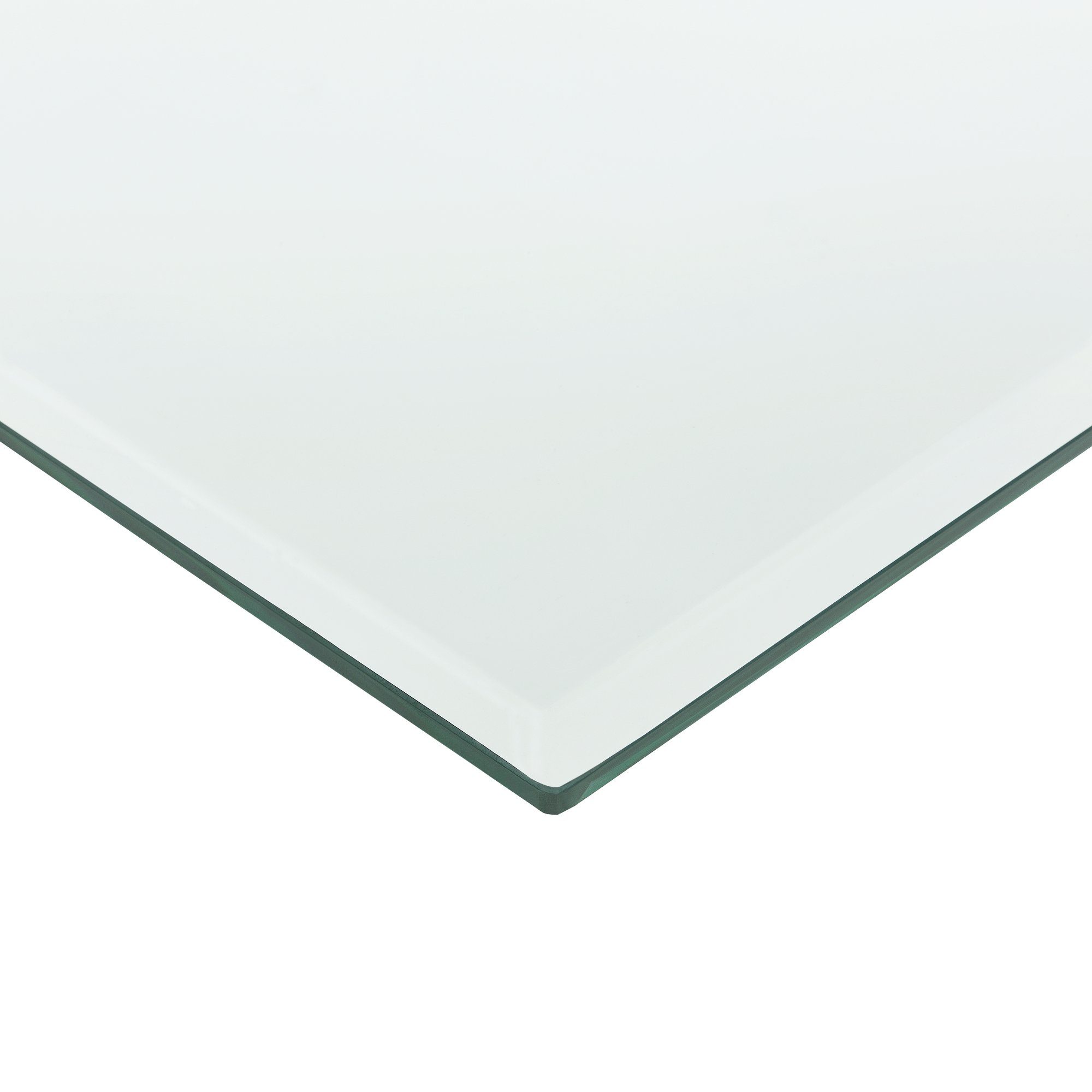 Tischplatte, Sicherheitsglas 70 cm neu.haus Glasplatte »Glasgow« x eckig) durchsichtig 70 8mm ESG Transparent (Form
