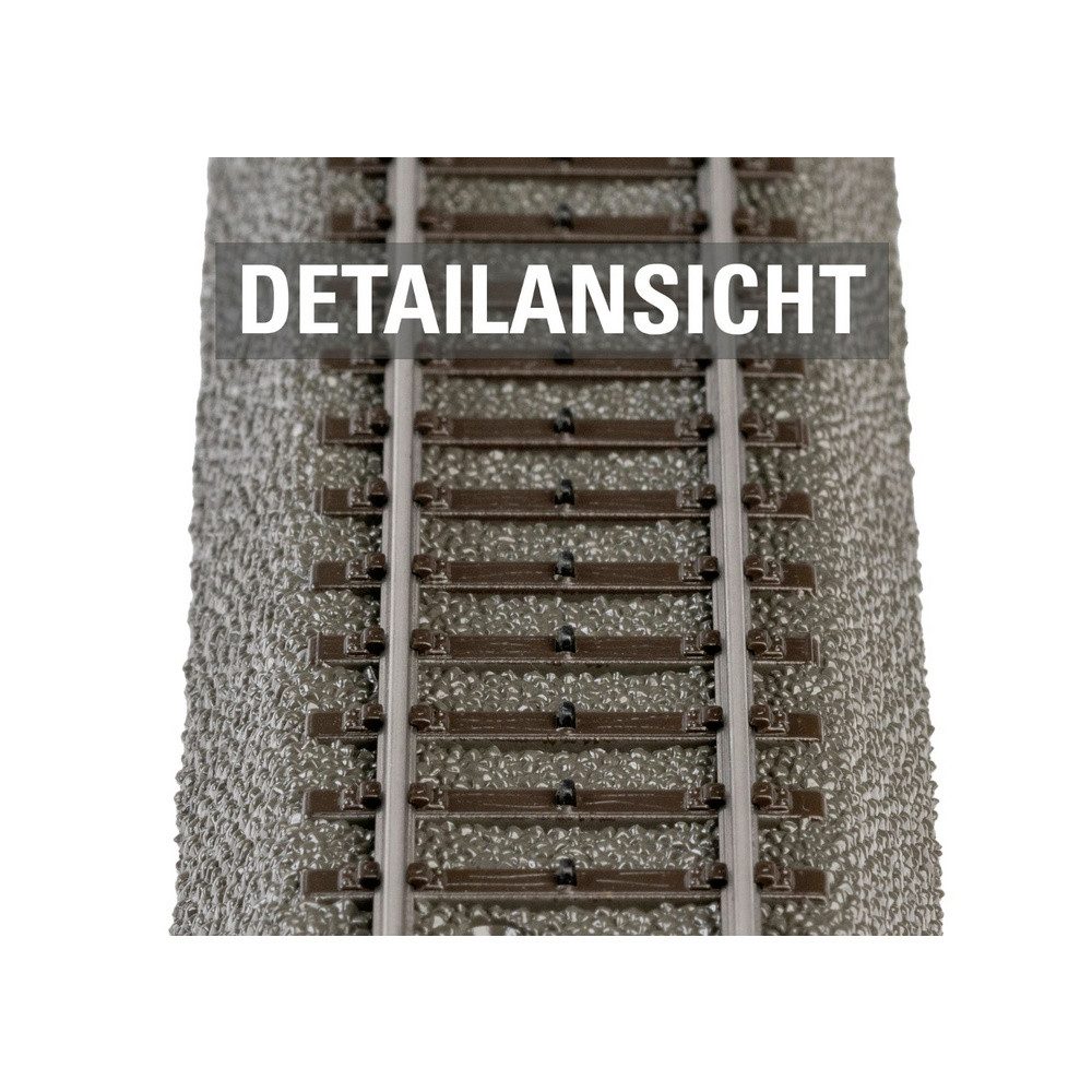Märklin Modelleisenbahn-Set H0 Märklin C-Gleis (mit Bettung) 24624 Doppelkreuzungsweiche 188.3 mm – Bild 4 von 4