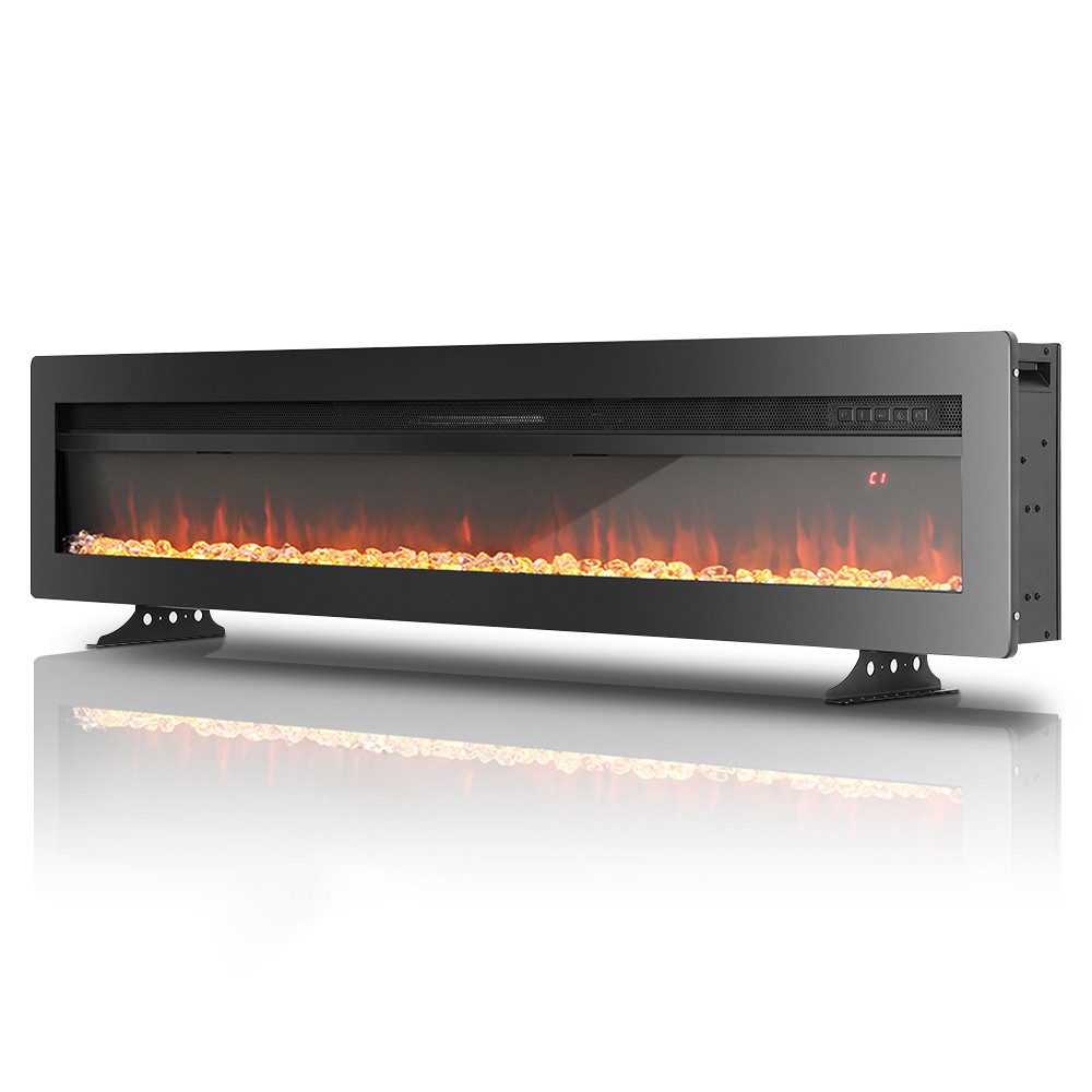 DARDVORLAG Elektrokamin 40" Wandkamin Elektrischer Einbaukamin Kamin, mit L günstig online kaufen