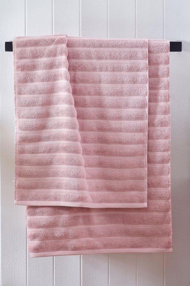 Next Handtuch Geripptes Handtuch, (1-St)